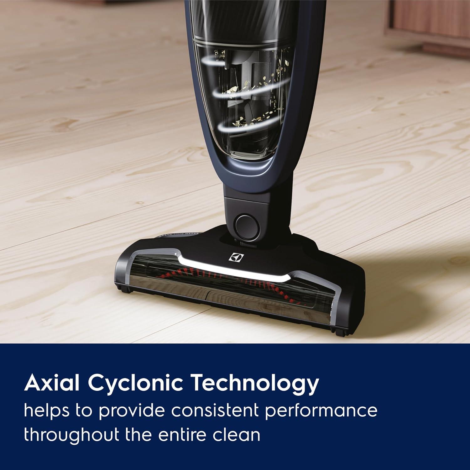 Aspiradora sin cable Electrolux WellQ7 Pet 2 en 1 50 min azul