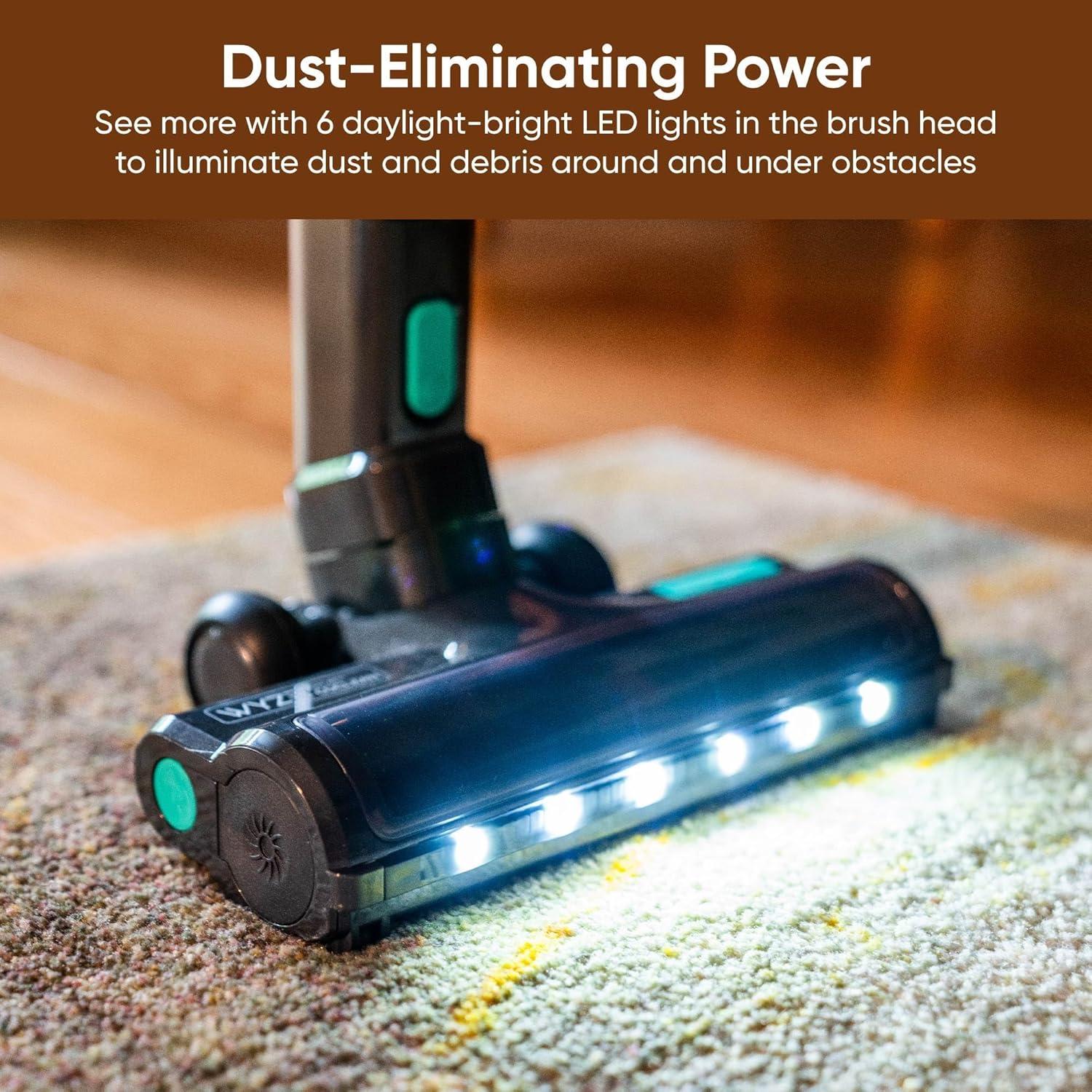 Aspiradora Inalámbrica Wyze WCLVAC 20000Pa HEPA 40min Autonomía