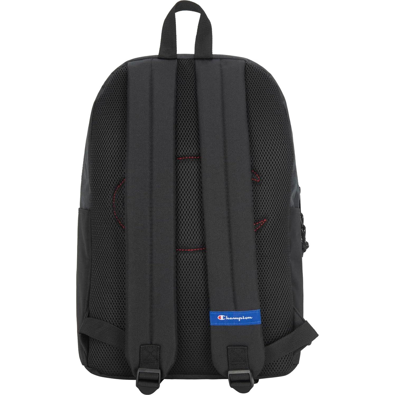 Mochila Manuscrito Champion Negra Talla Única 25 Litros