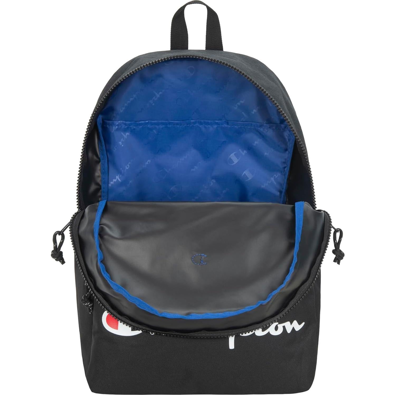 Mochila Manuscrito Champion Negra Talla Única 25 Litros