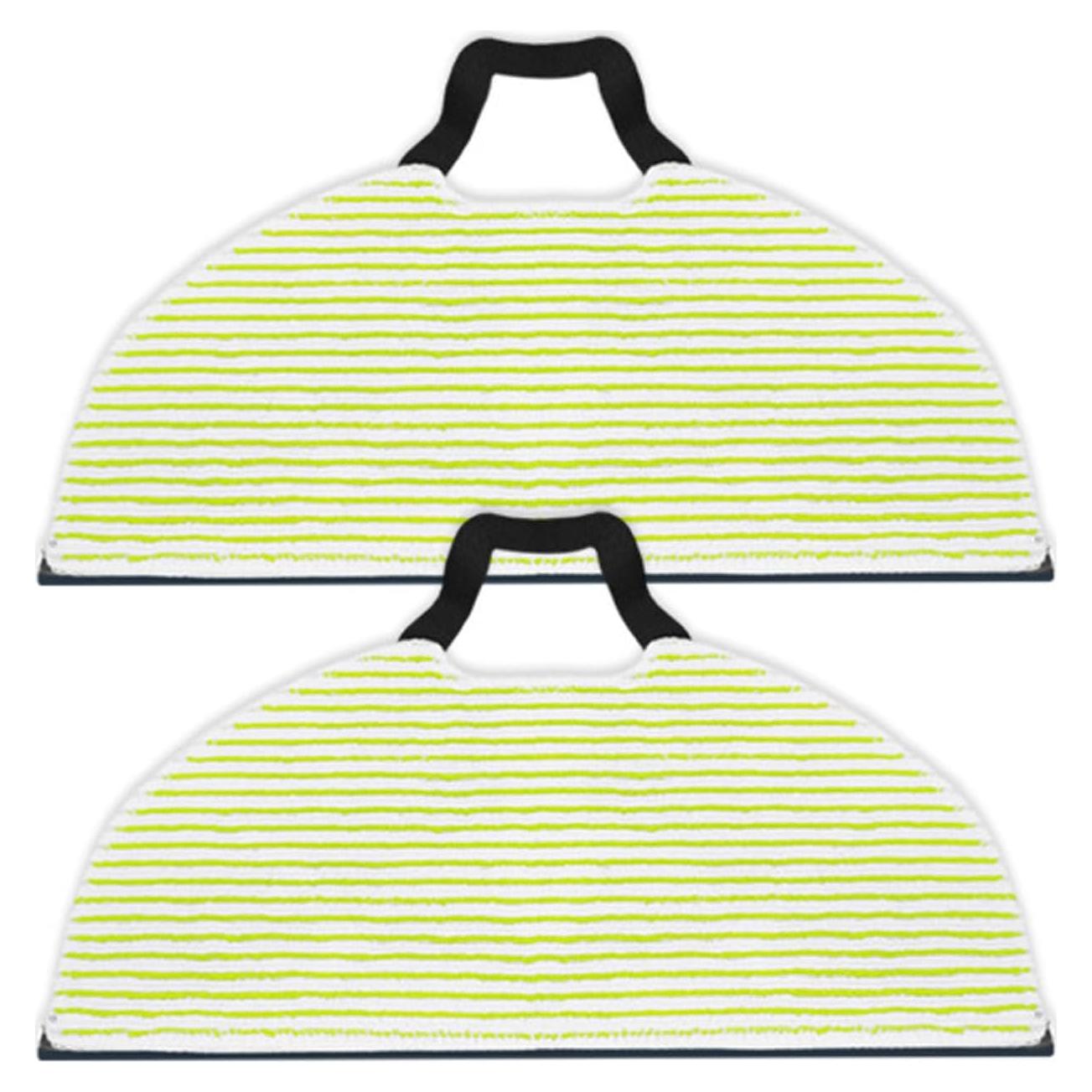 Paquete de 2 Mopas de Microfibra Lavables para Aspiradora Shark