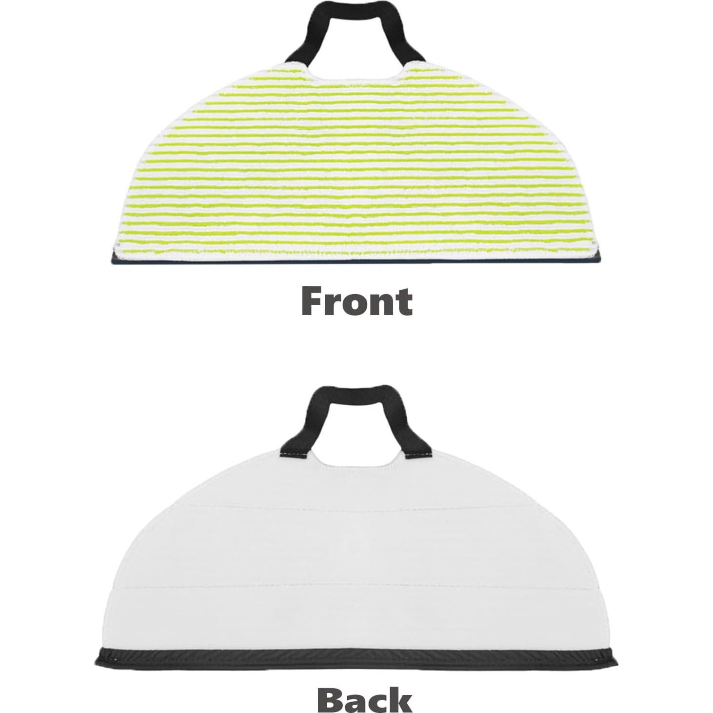 Paquete de 2 Mopas de Microfibra Lavables para Aspiradora Shark