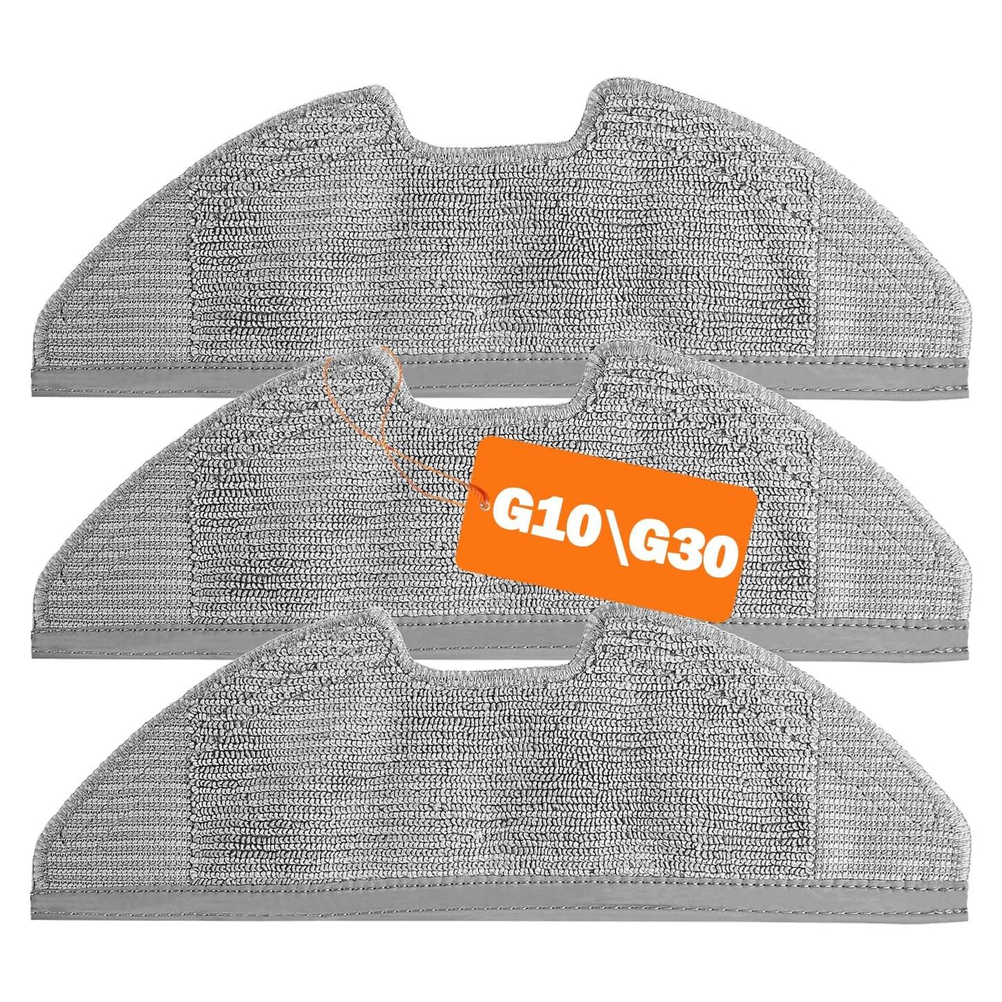 Paños de limpieza lavables BBT para Eufy RoboVac G30/G20/G10 - 3 unidades