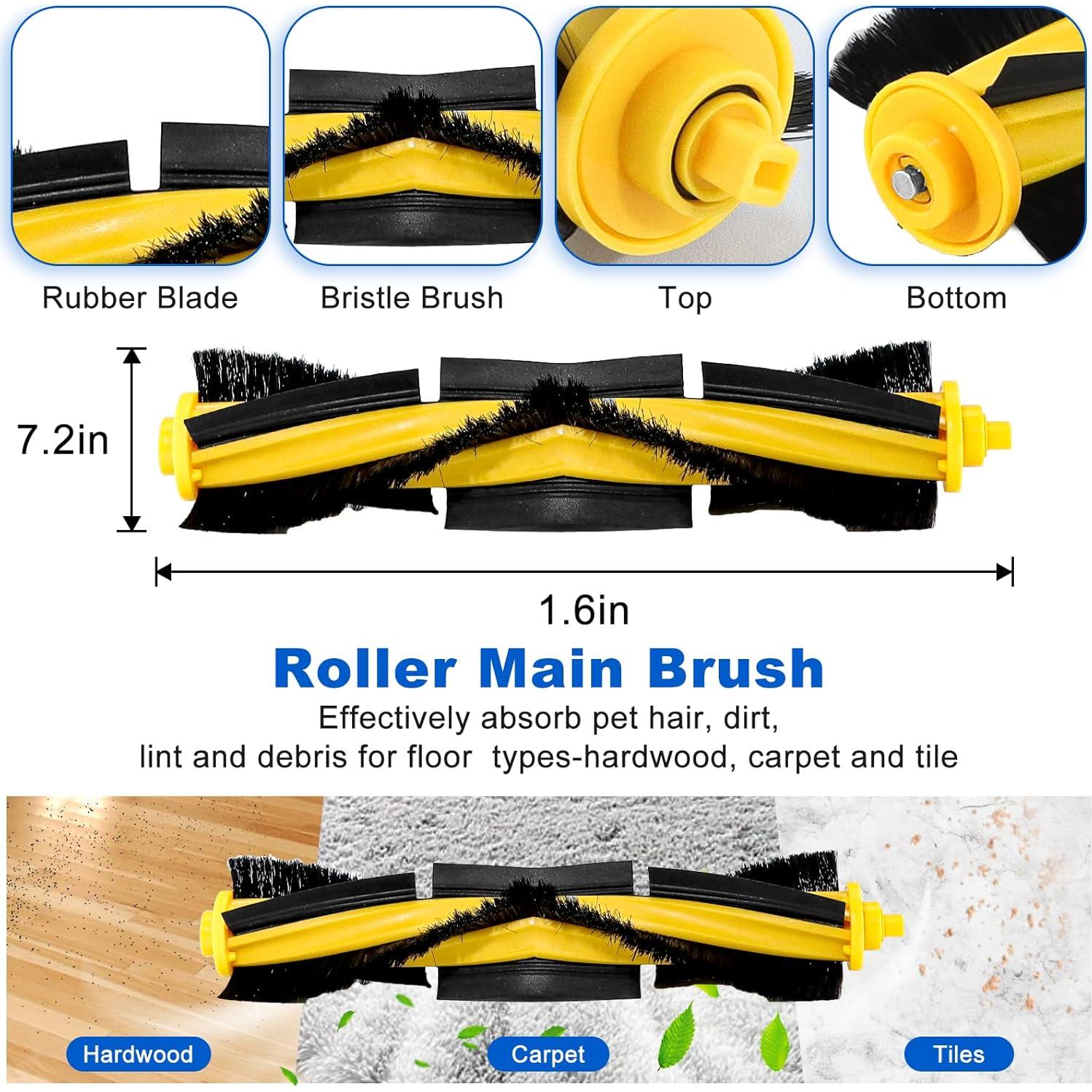 Kit de Repuesto LUXRILIX para ECOVACS Deebot T8 N8 Pro 22 Piezas
