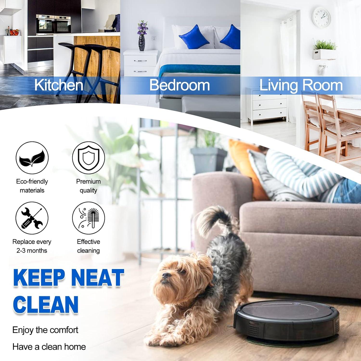 Kit de Repuesto LUXRILIX para ECOVACS Deebot T8 N8 Pro 22 Piezas