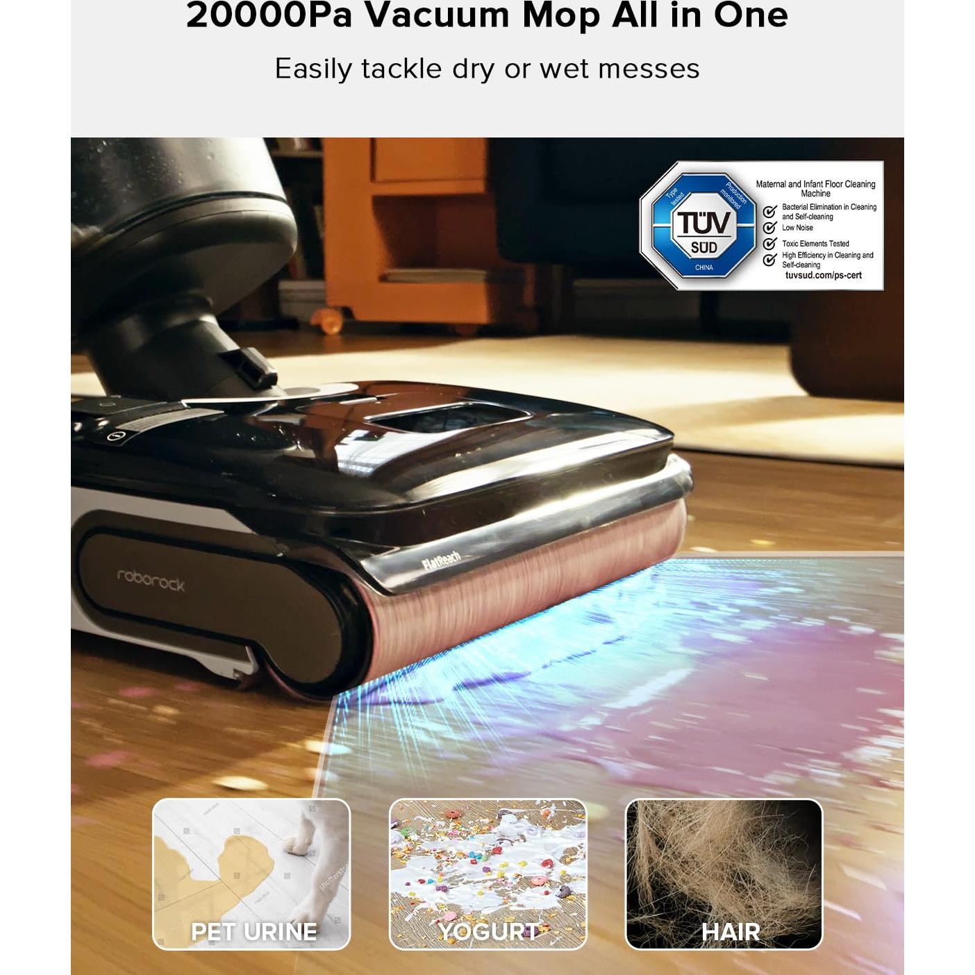 Aspiradora Húmeda y Seca Roborock F25 20000Pa Autolimpieza