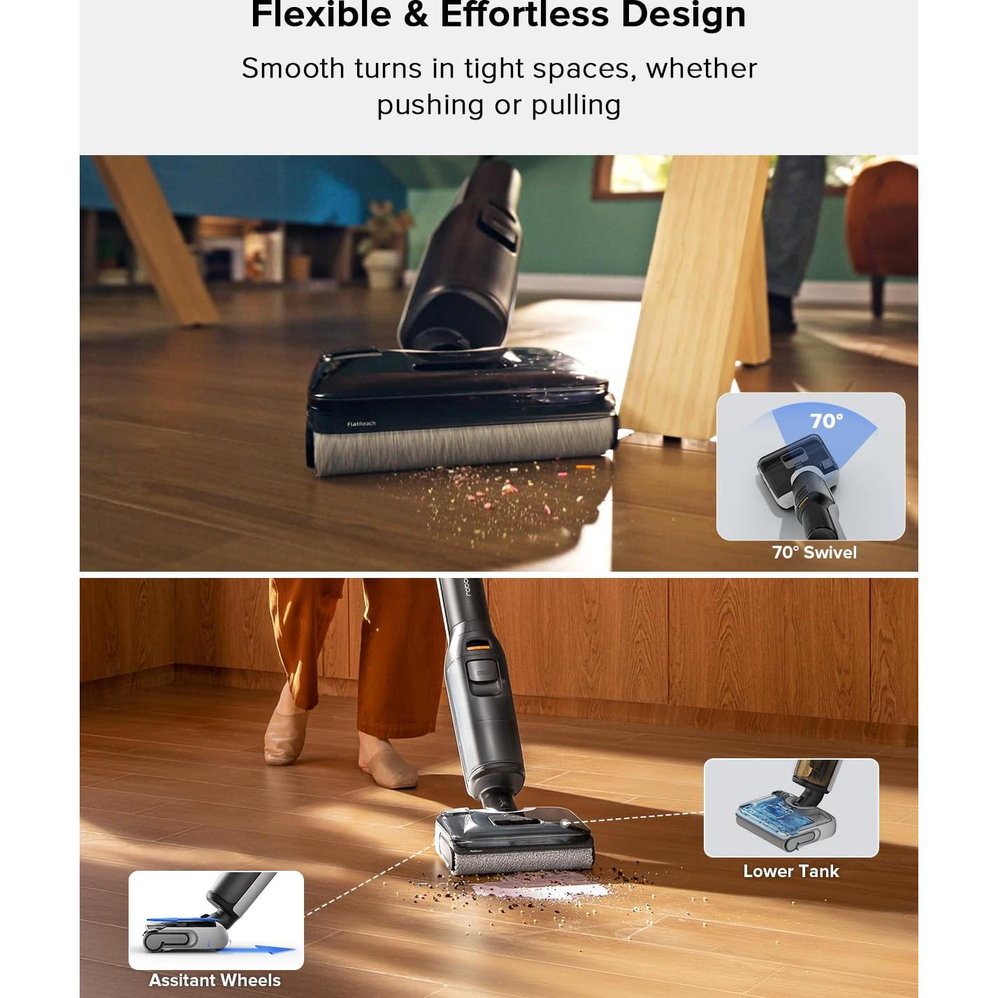 Aspiradora Húmeda y Seca Roborock F25 20000Pa Autolimpieza