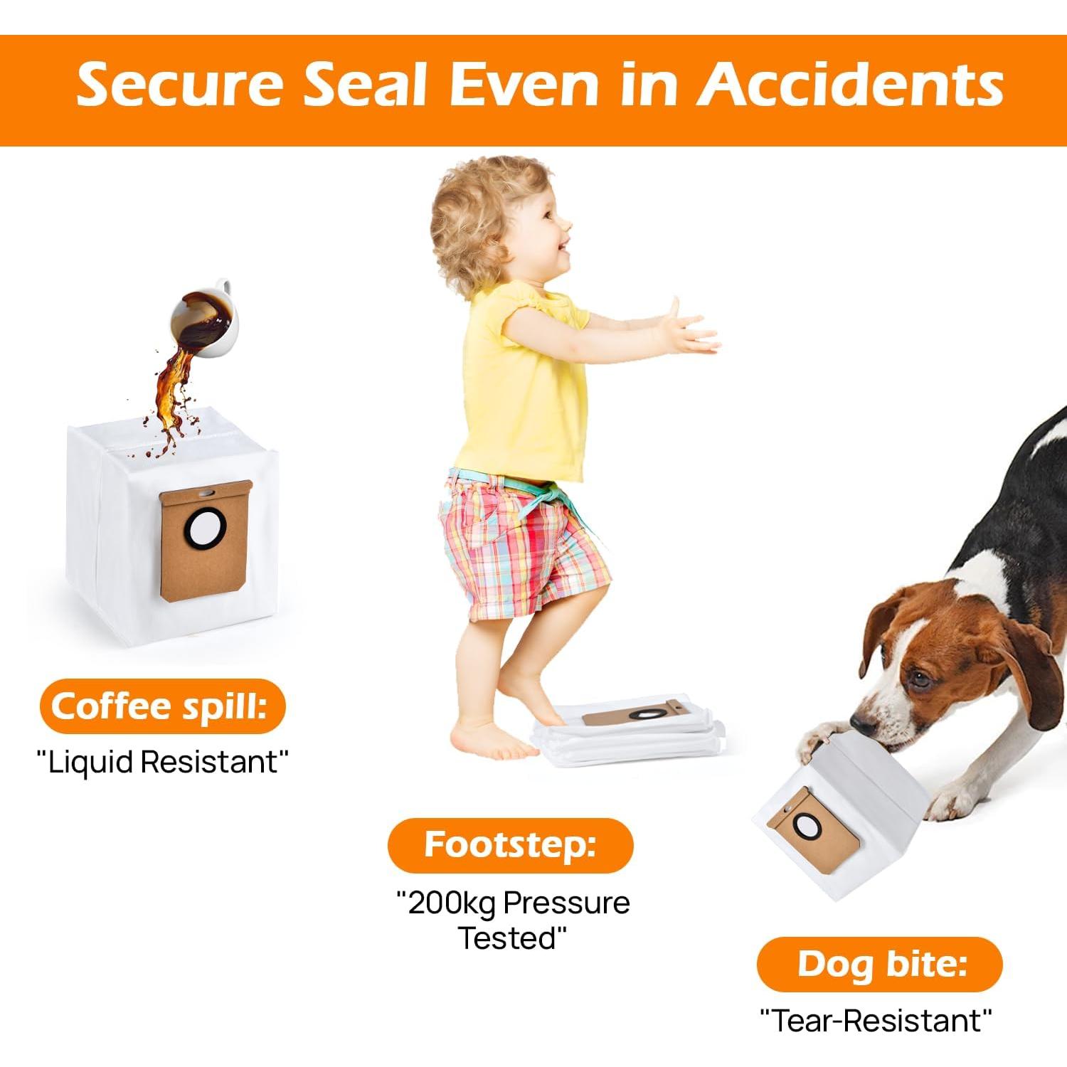 15 Bolsas de Polvo Reemplazo Cigacoal para Eufy L60 y L50