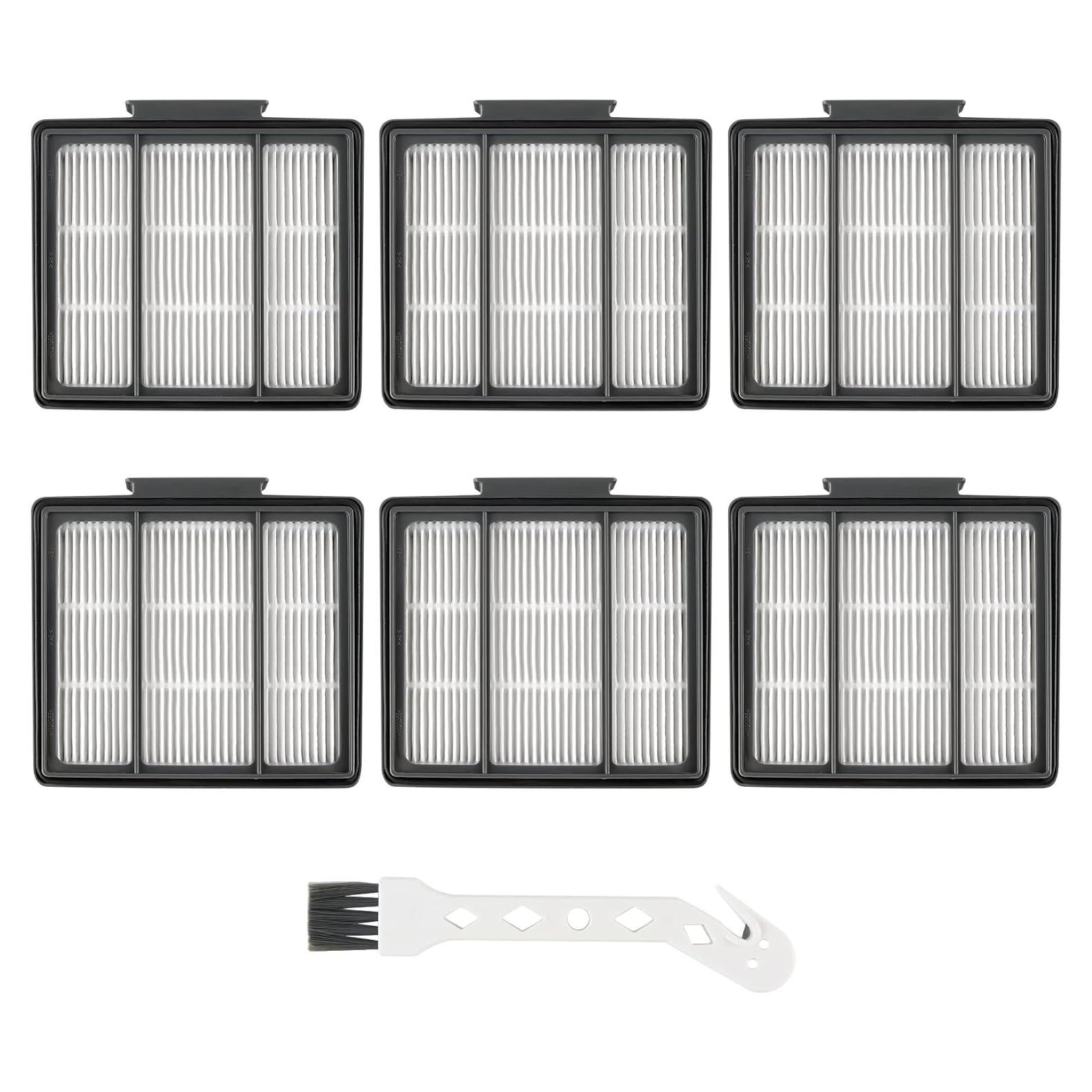 6 Filtros HEPA Techecook RVFFK950 para Aspiradora Shark ION