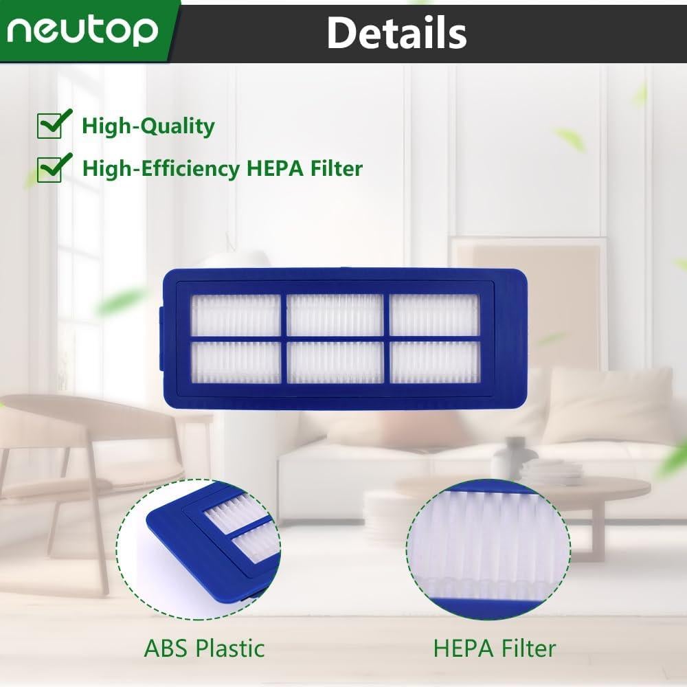 Filtros HEPA Neutop para eufy Robovac 11S Max y G30 - 10 Piezas