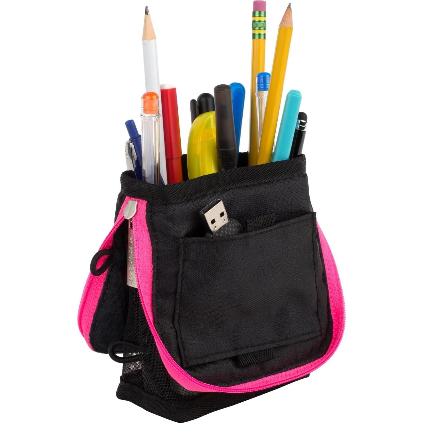 Estuche de Lápices Five Star Stand 'N Store Azul/Rosa