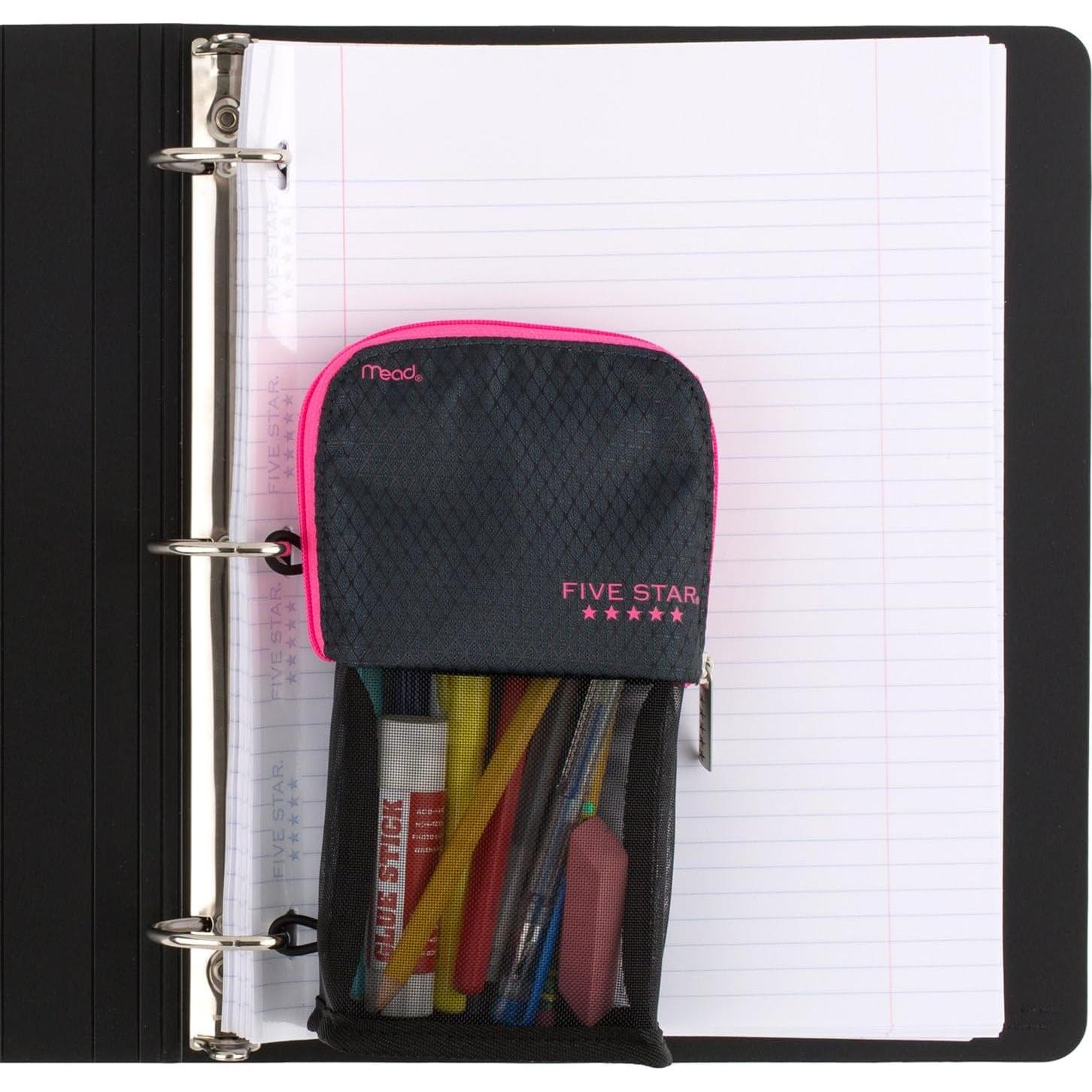 Estuche de Lápices Five Star Stand 'N Store Azul/Rosa