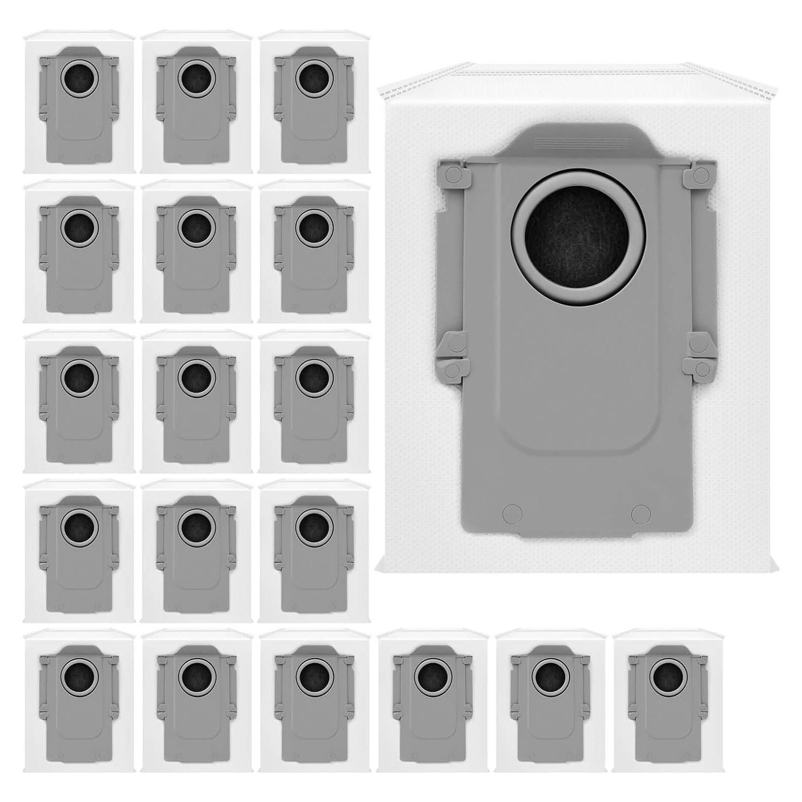 18 Bolsas de Polvo Carbón Activado SIRYELEC 2.7L para Roborock