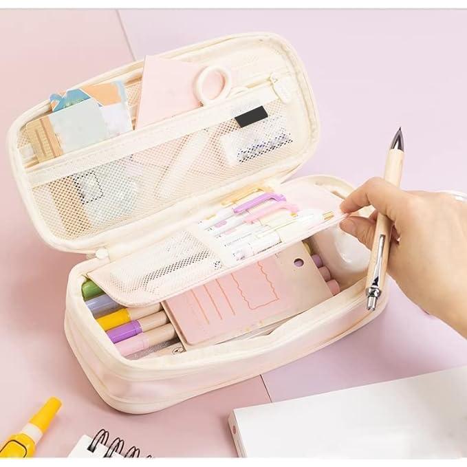 Estuche de Lápiz Grande AY-02 Colorido Organizador 21.5x7x9 cm