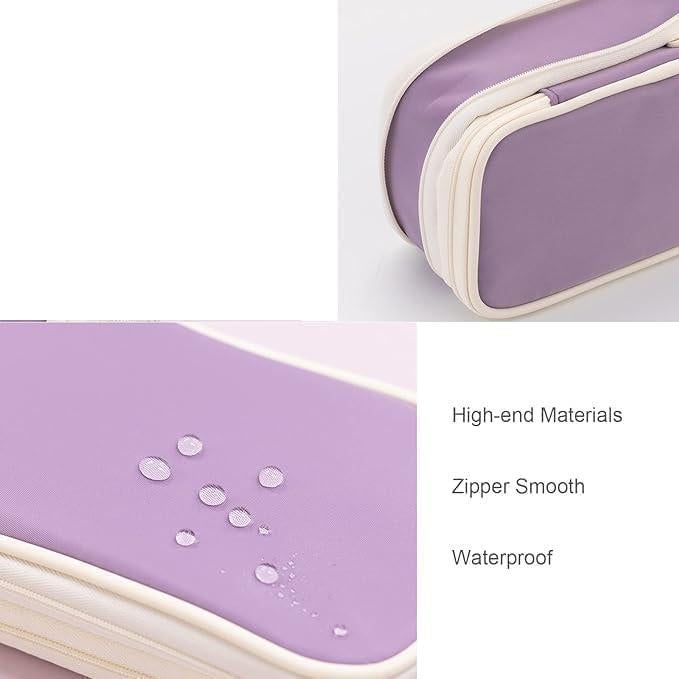 Estuche de Lápiz Grande AY-02 Colorido Organizador 21.5x7x9 cm