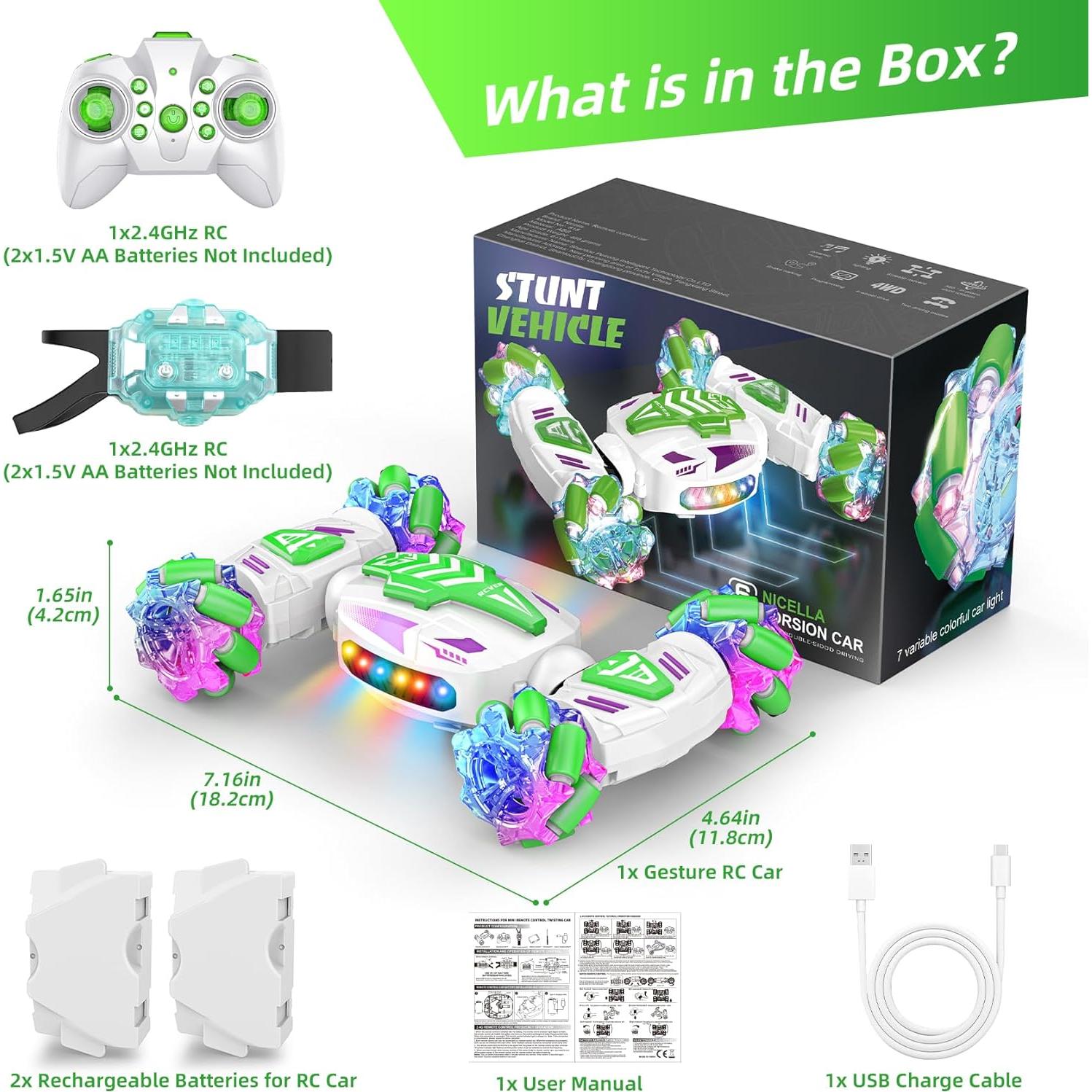 Coche RC Acrobático 4WD Shantou 818 con Detección de Gestos