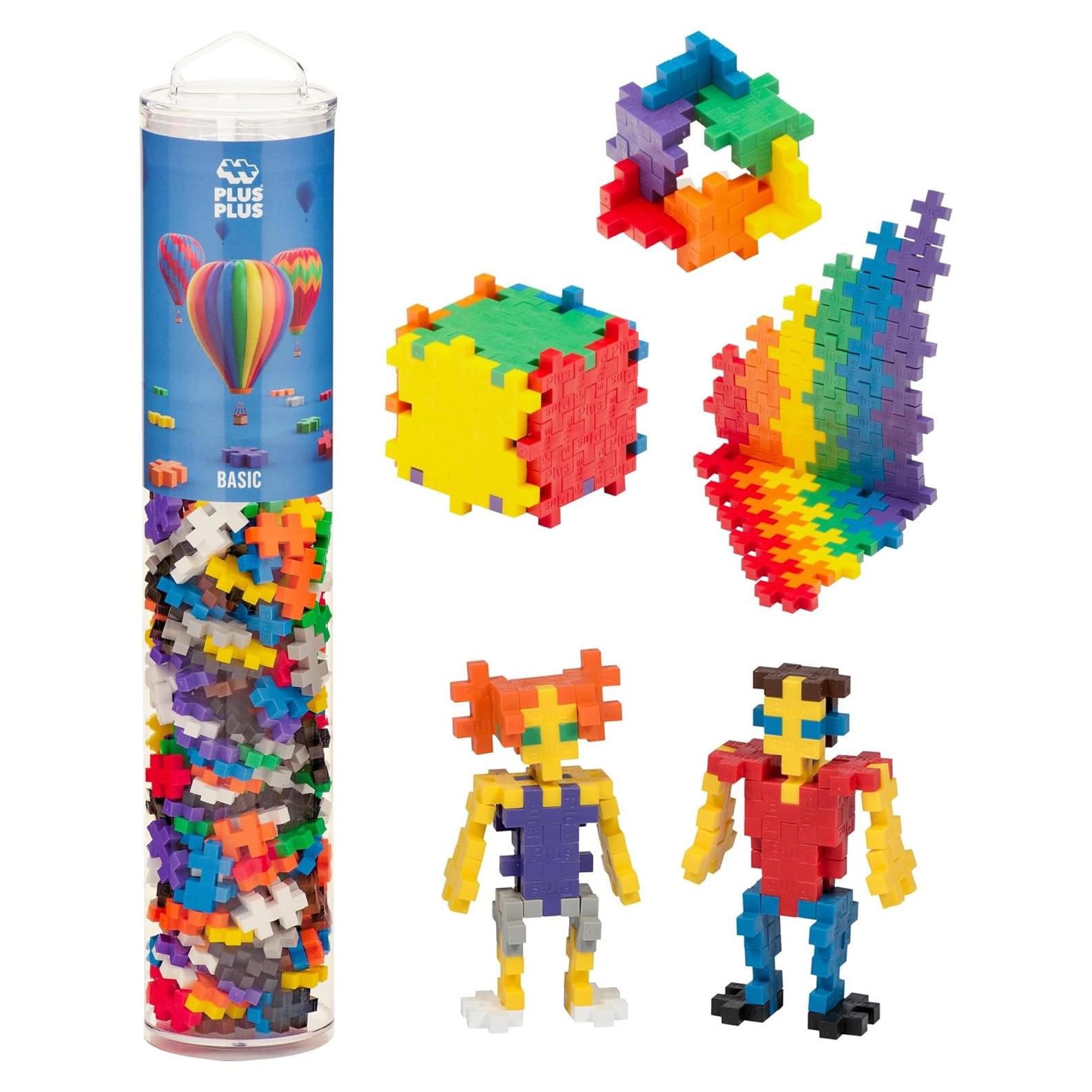 Plus-Plus 240 Piezas Bloques de Construcción STEM para Niños