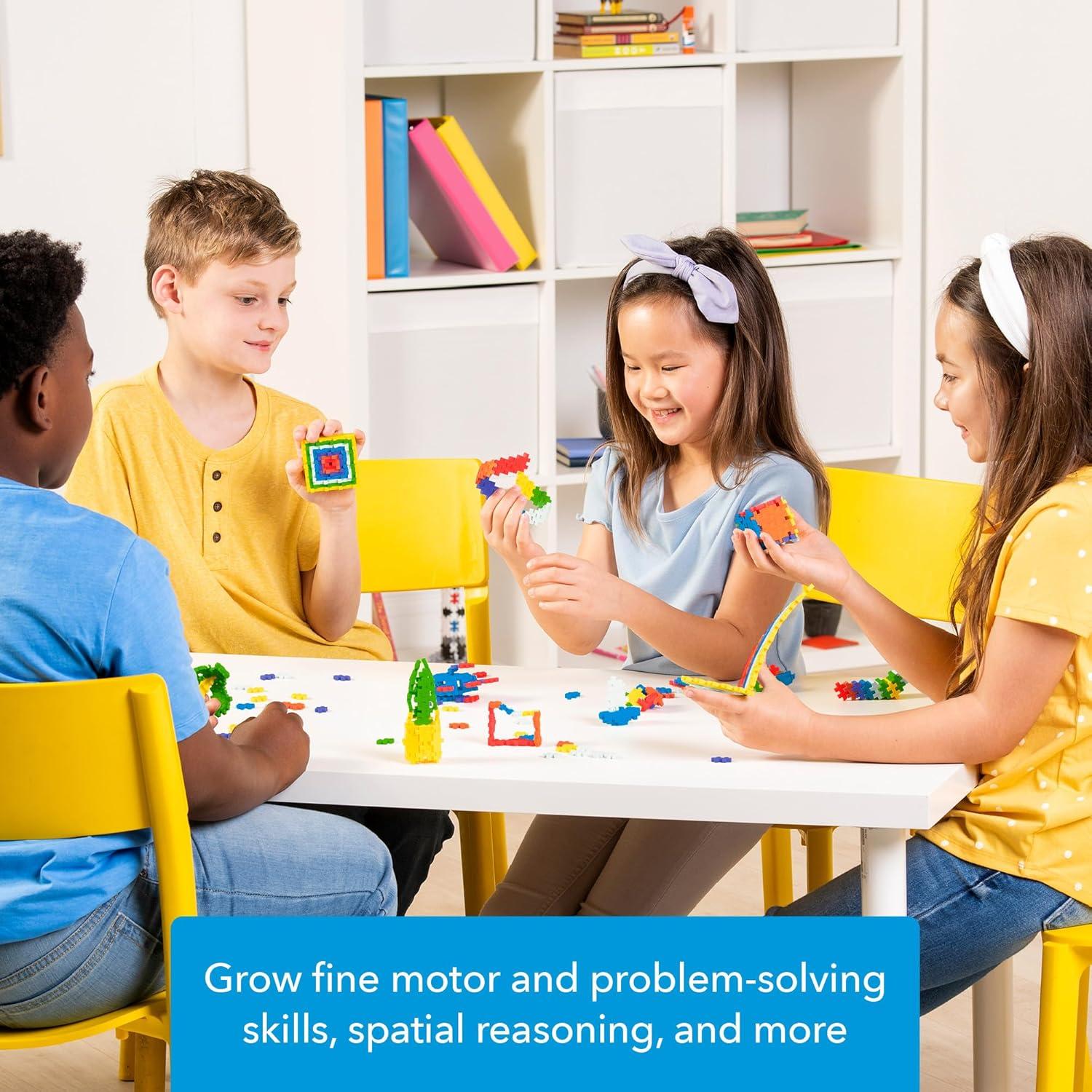 Plus-Plus 240 Piezas Bloques de Construcción STEM para Niños