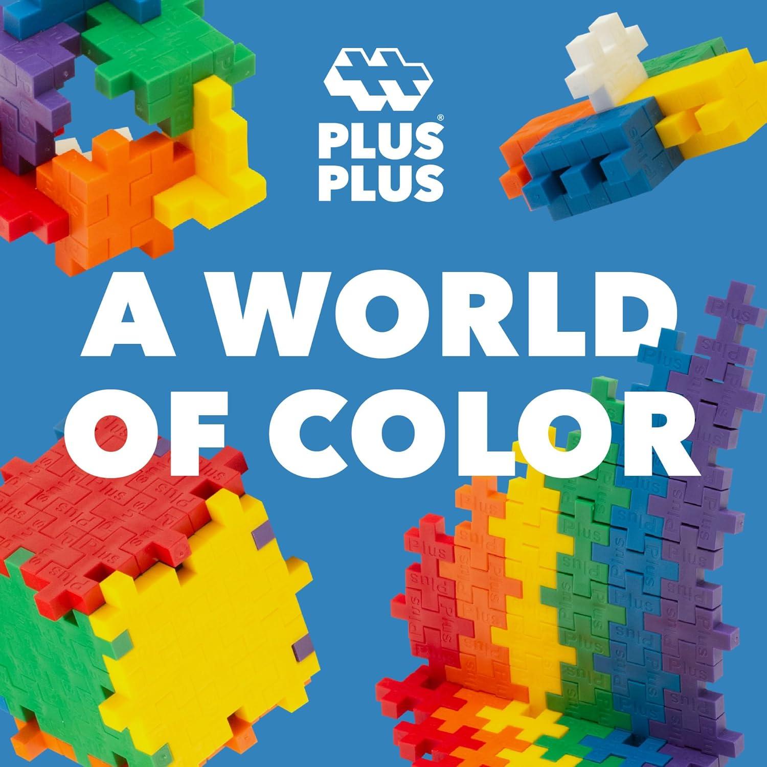 Plus-Plus 240 Piezas Bloques de Construcción STEM para Niños