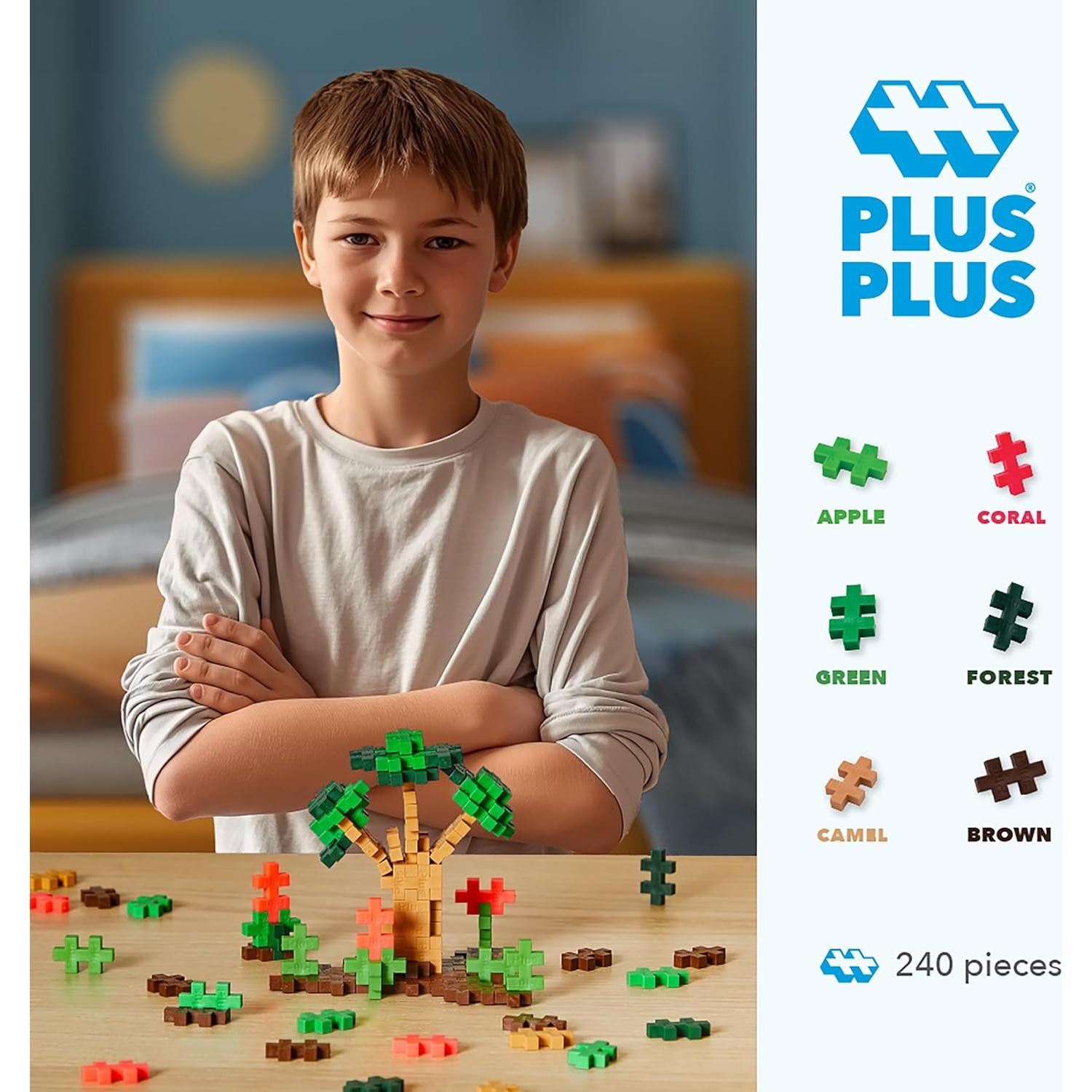 Plus-Plus 240 Piezas Bloques de Construcción Creativos