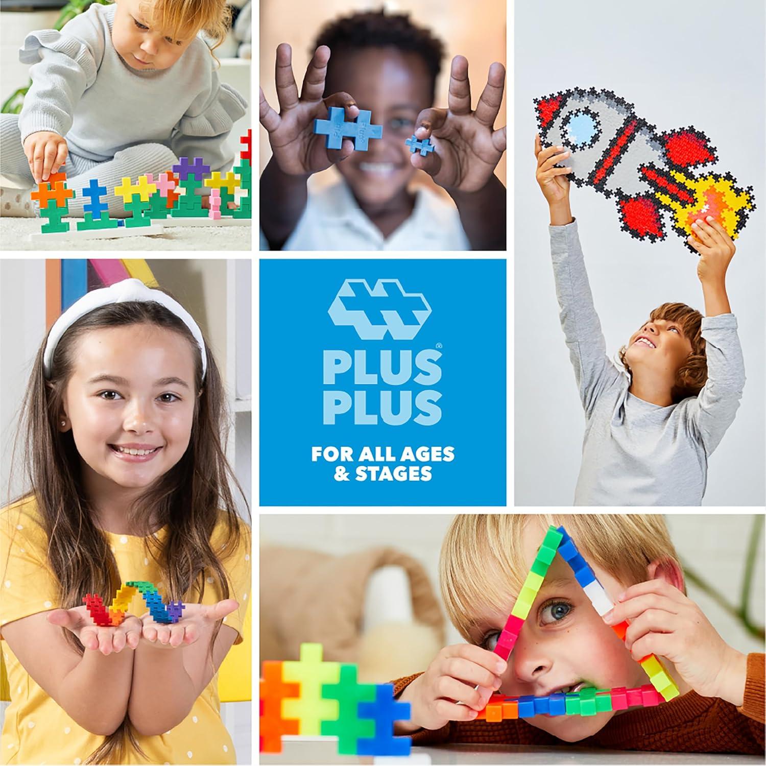 Plus-Plus 240 Piezas Bloques de Construcción Creativos