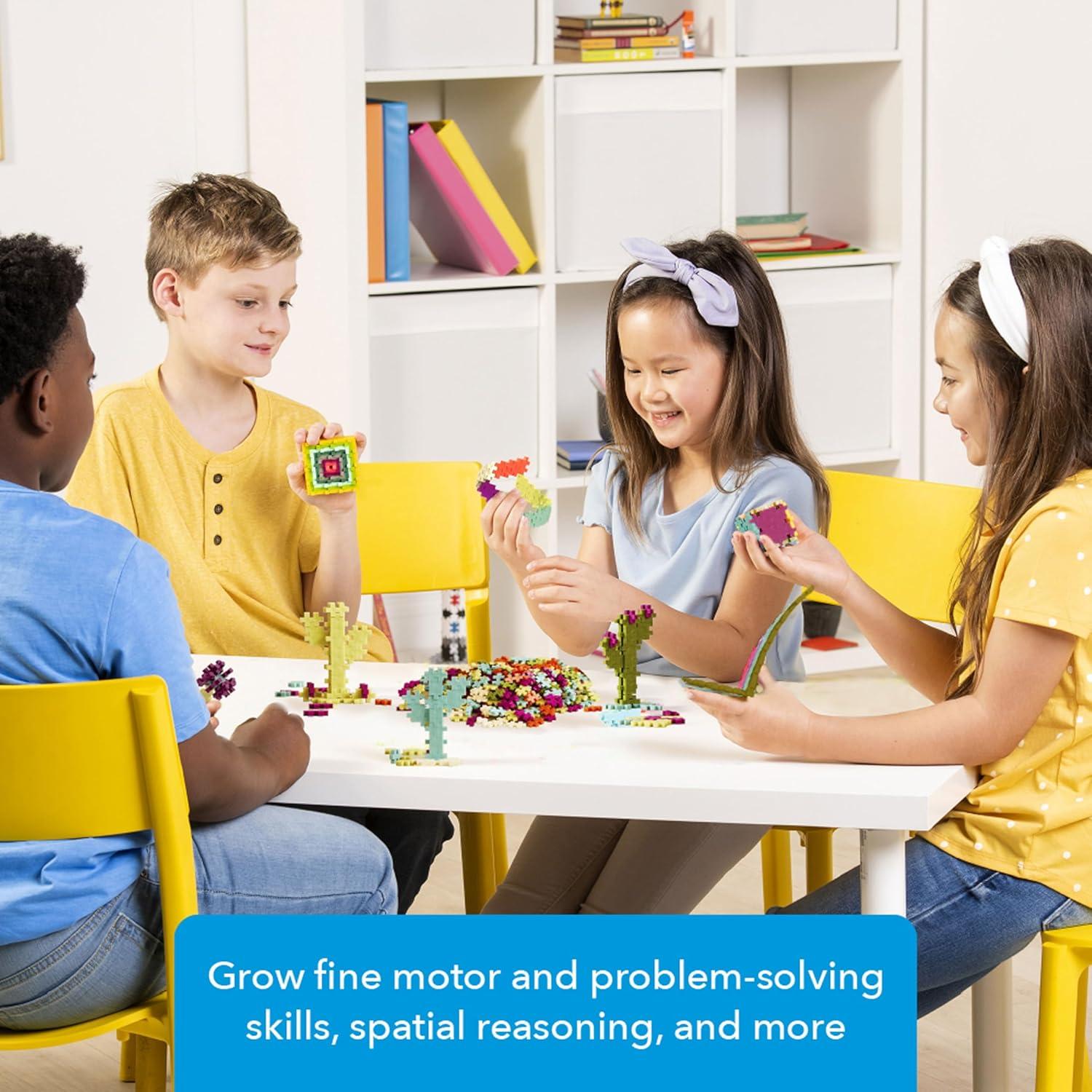 Plus-Plus 240 Piezas Bloques de Construcción Botanica - Juguete STEM