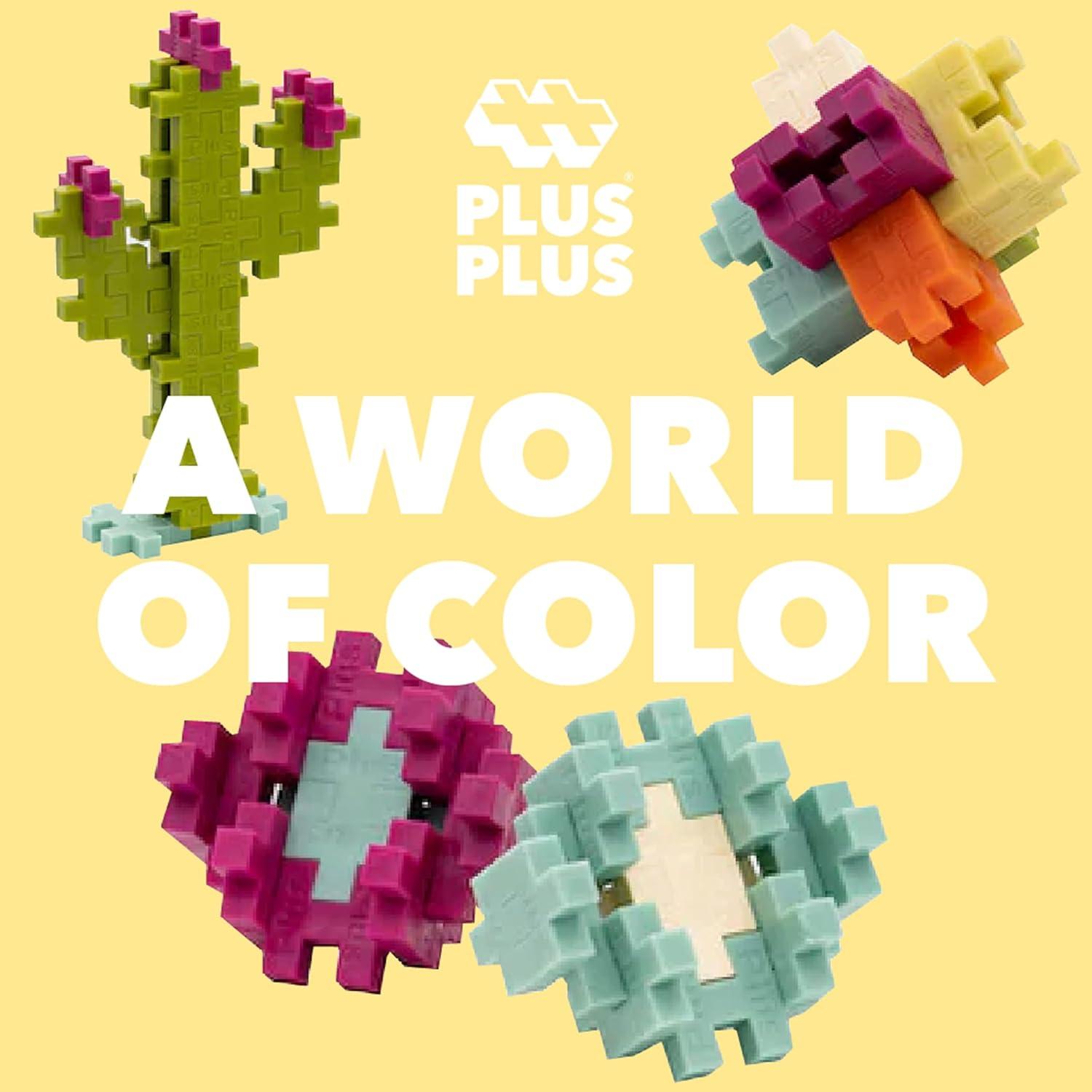 Plus-Plus 240 Piezas Bloques de Construcción Botanica - Juguete STEM