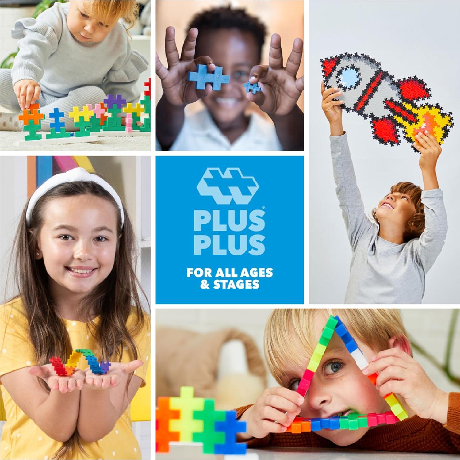 Plus-Plus 240 Piezas Bloques de Construcción Botanica - Juguete STEM