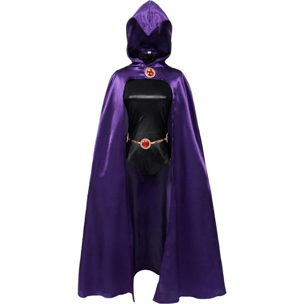 Disfraz de Cosplay Raven Morado Adulto Unisex Completo
