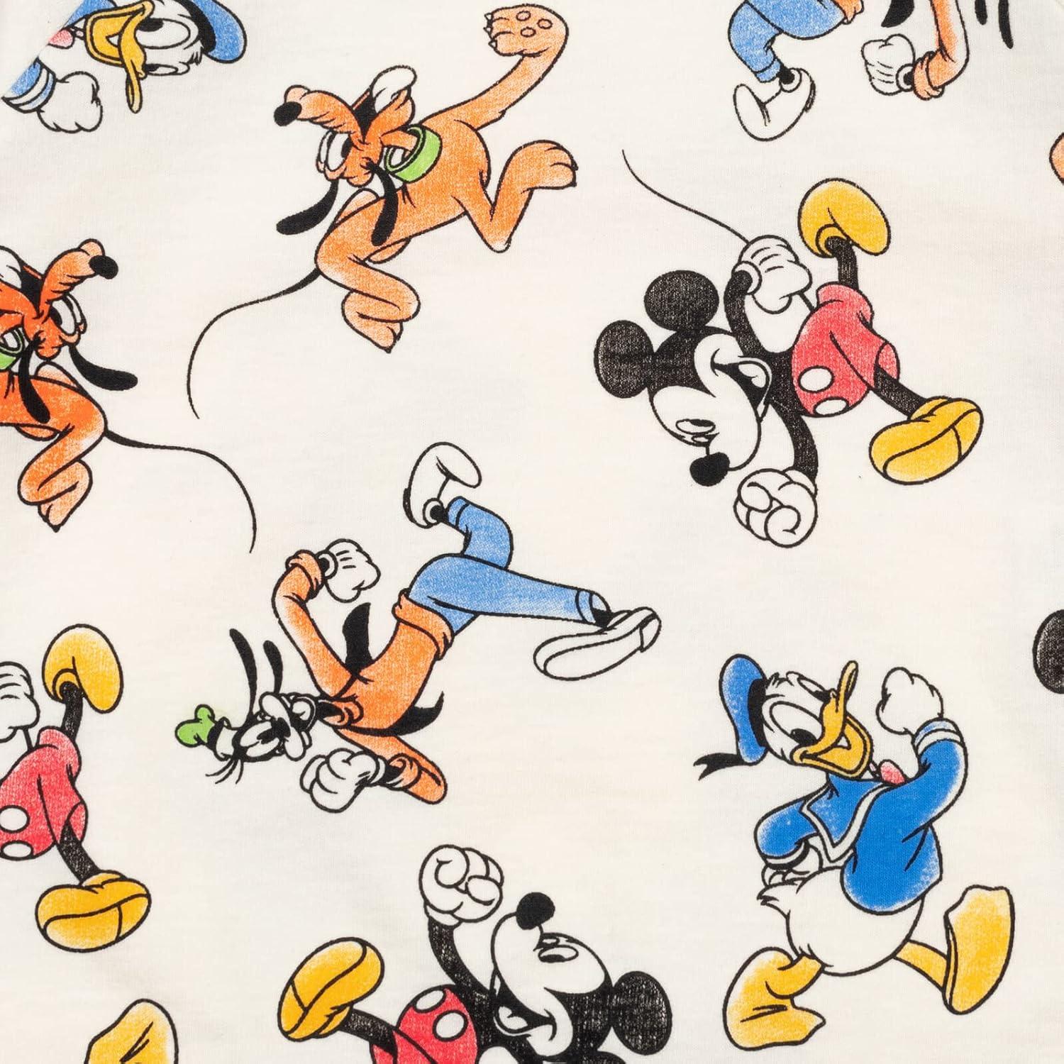 Sudadera y Pantalones Cortos Disney Mickey Mouse 0-3 Meses