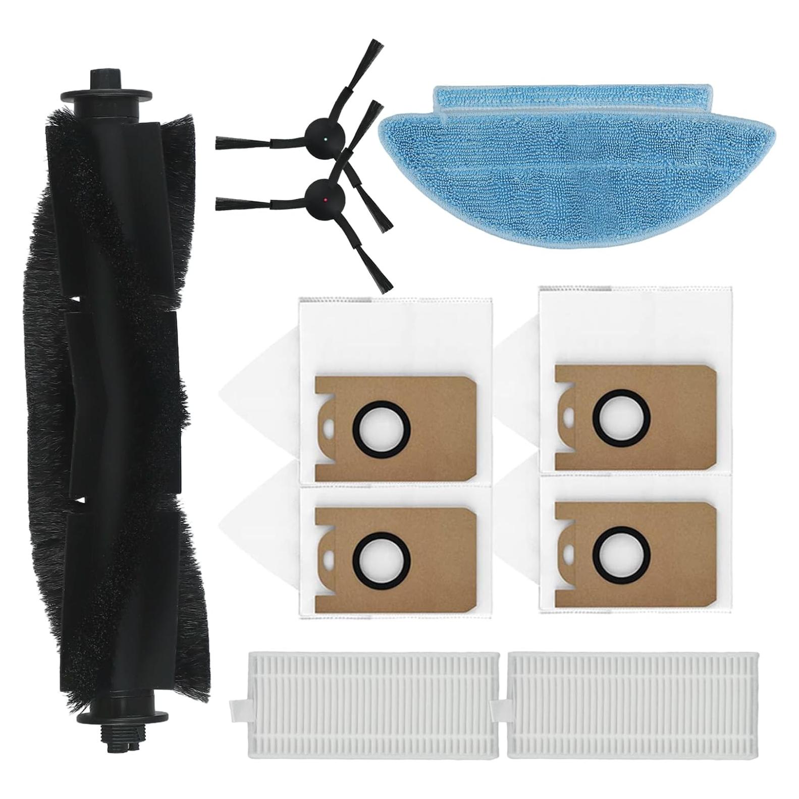 Kit de Repuesto para Aspiradora Robot Laresar L6 Nex - 1 Cepillo, 4 Bolsas, 2 Filtros