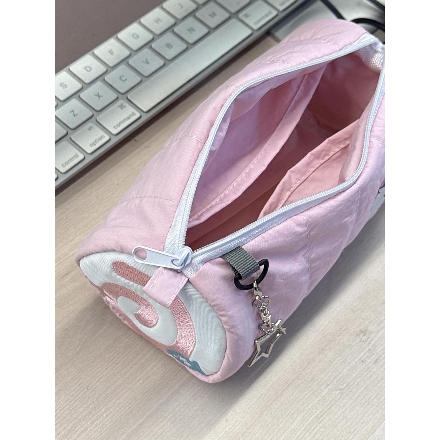 Bolsa de Lápices XZR Rosa Gato Gran Capacidad Creativa