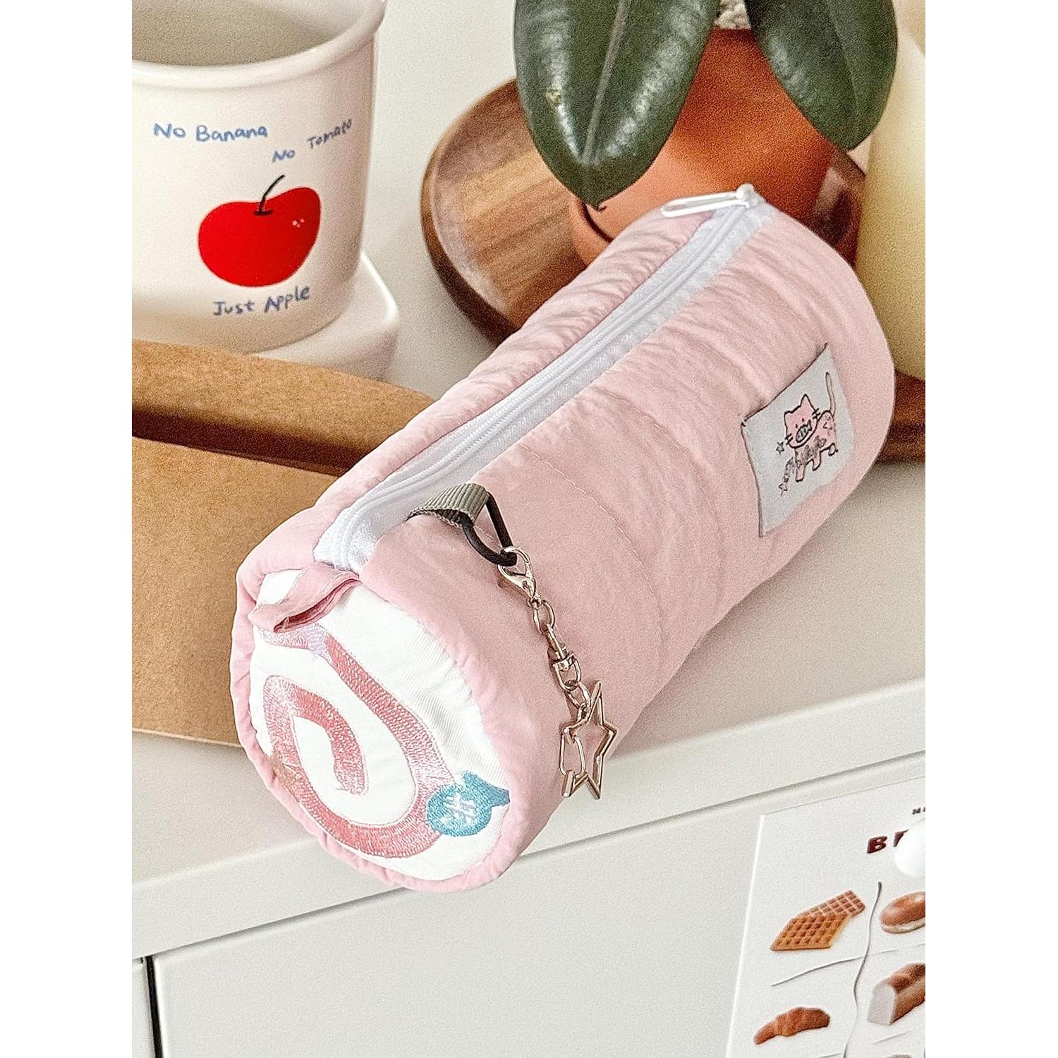 Bolsa de Lápices XZR Rosa Gato Gran Capacidad Creativa