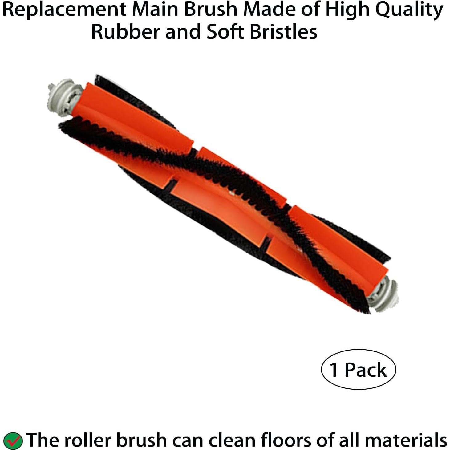 Accesorios de Reemplazo para Aspiradora Dreametech W10/W10 Pro - 1 Cepillo Principal, 2 Laterales, 2 Filtros HEPA, 2 Paños de Mopa