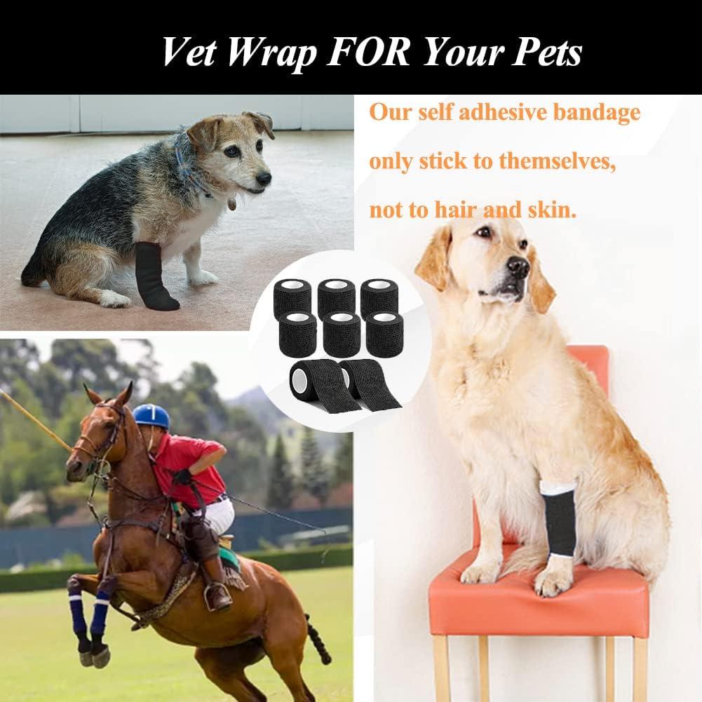 Venda Autoadhesiva CIYAGPOOU 2.54 cm x 4.57 m Azul - 16 Rollos