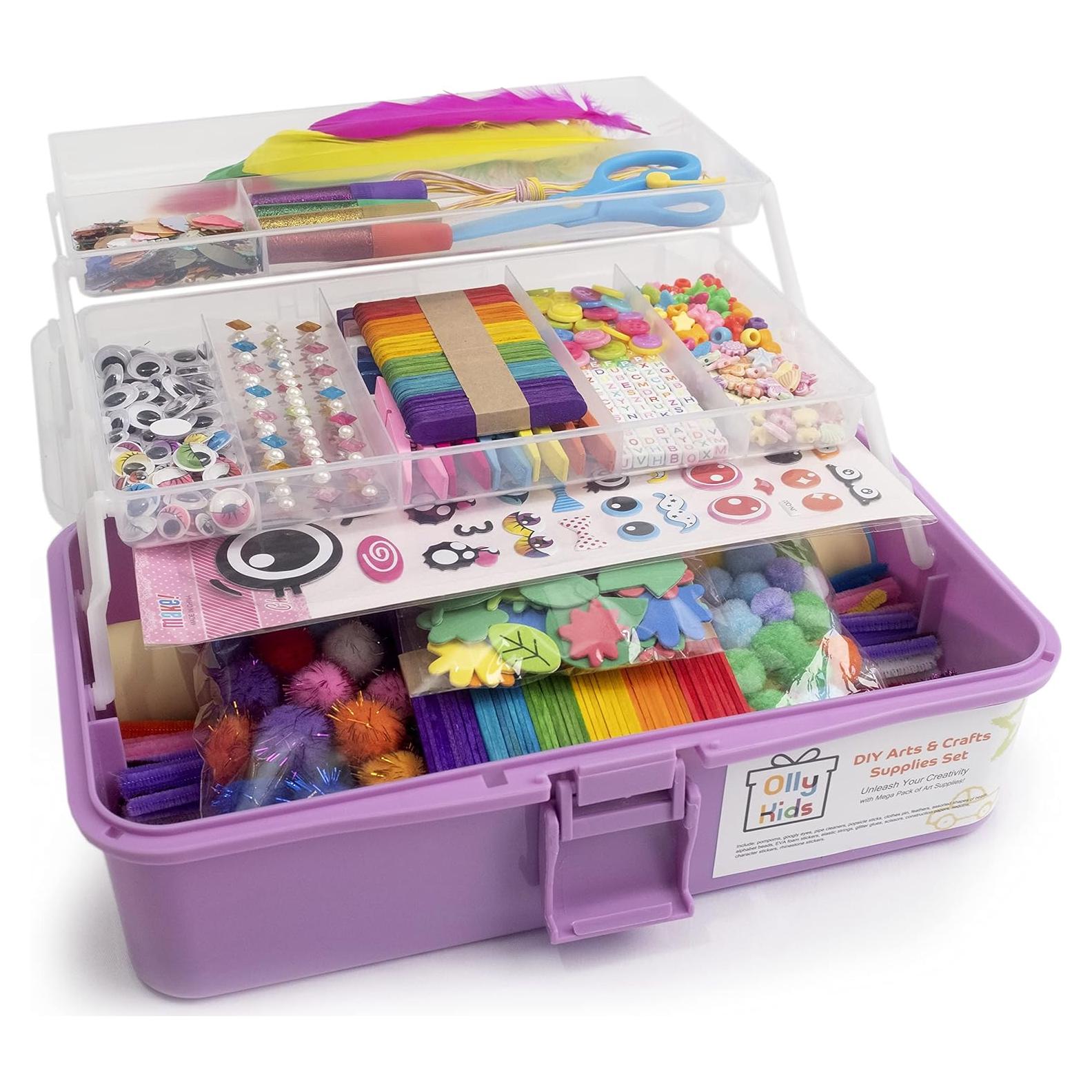 Set de Manualidades Olly Kids 1000 Piezas Caja Regalable