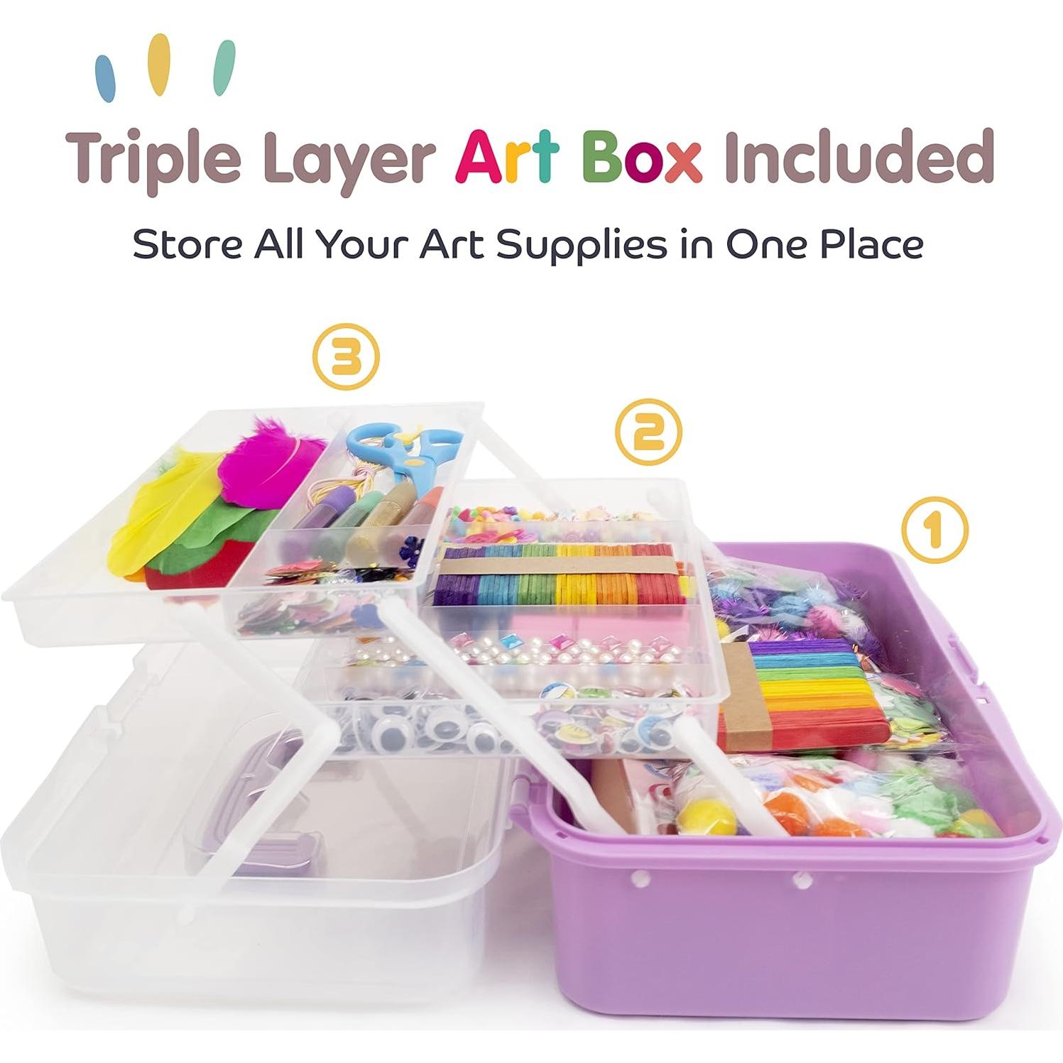 Set de Manualidades Olly Kids 1000 Piezas Caja Regalable