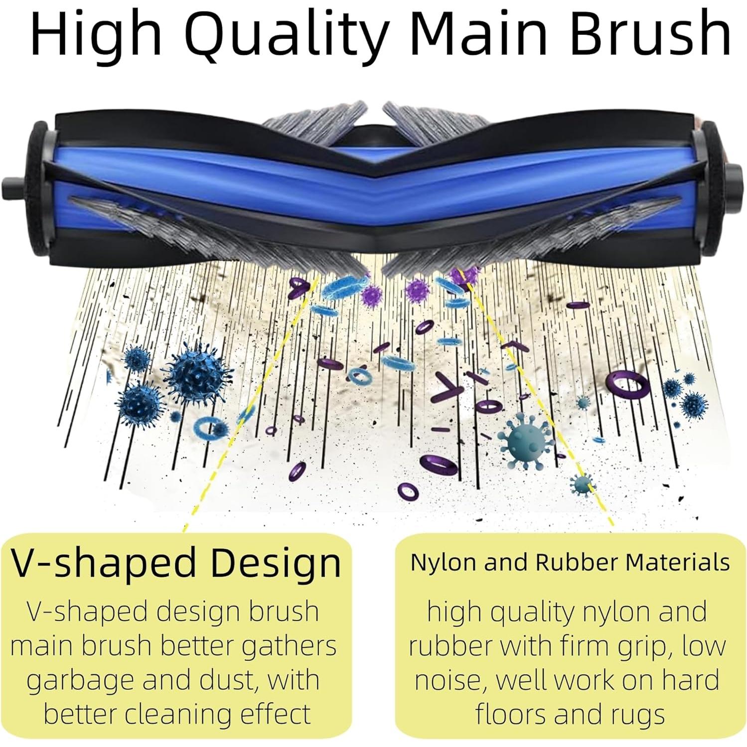 Kit de Accesorios para Aspiradora Robot Ecovacs Deebot N30 Pro - 11 Piezas