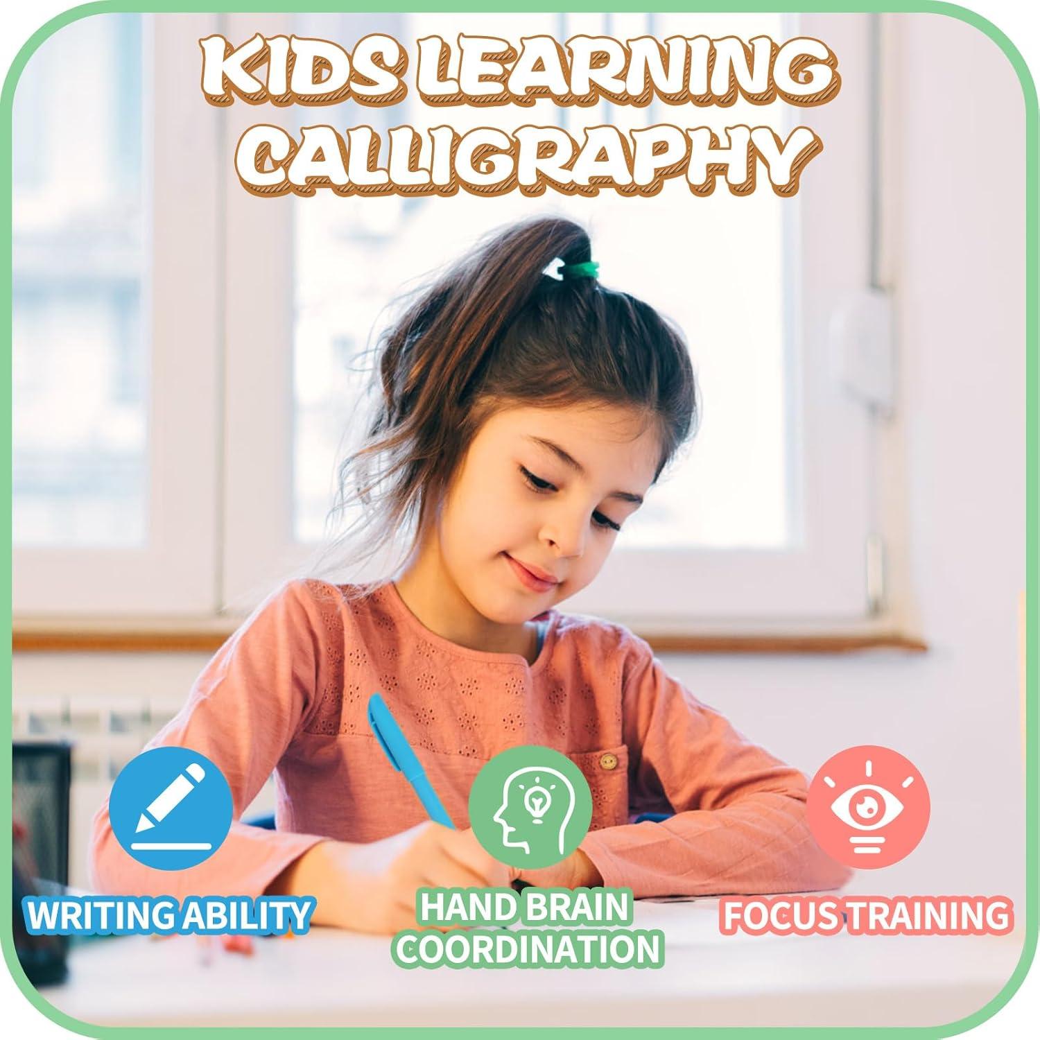 Cuaderno de Caligrafía Reutilizable ESAUYB 24x16cm 5 Libros