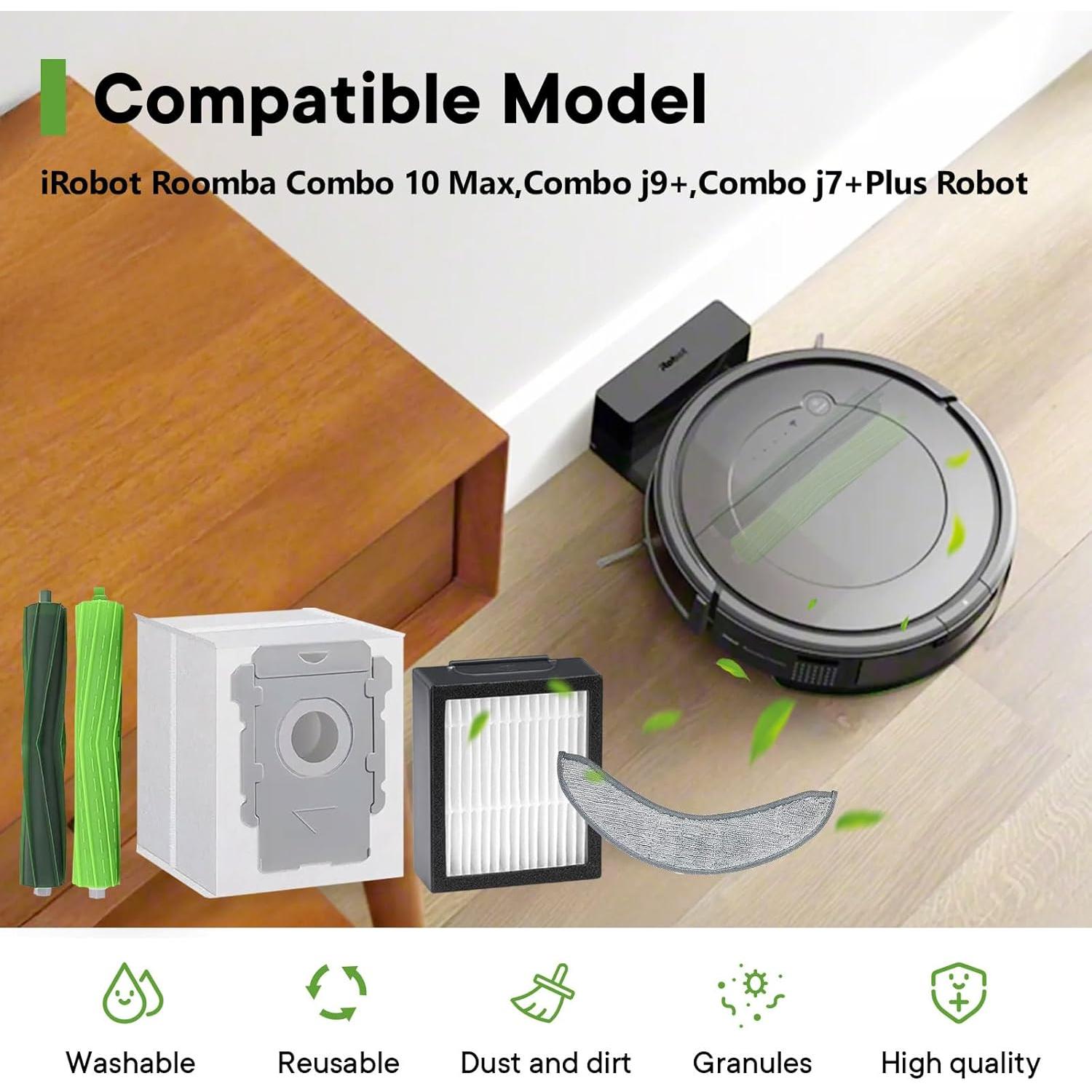 21 Accesorios Repuestos Chrostion para iRobot Roomba Combo j9+