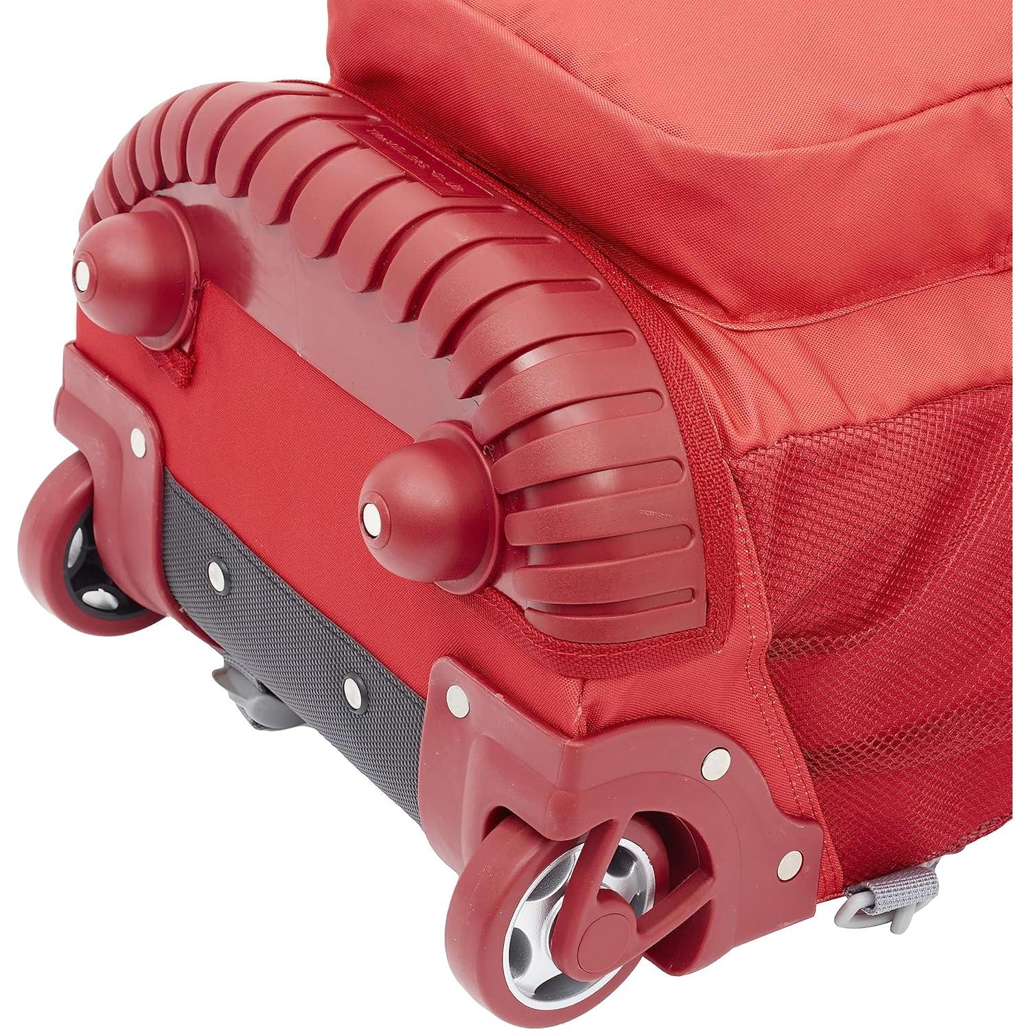 Mochila con ruedas Travelers Club 45.72 cm Roja