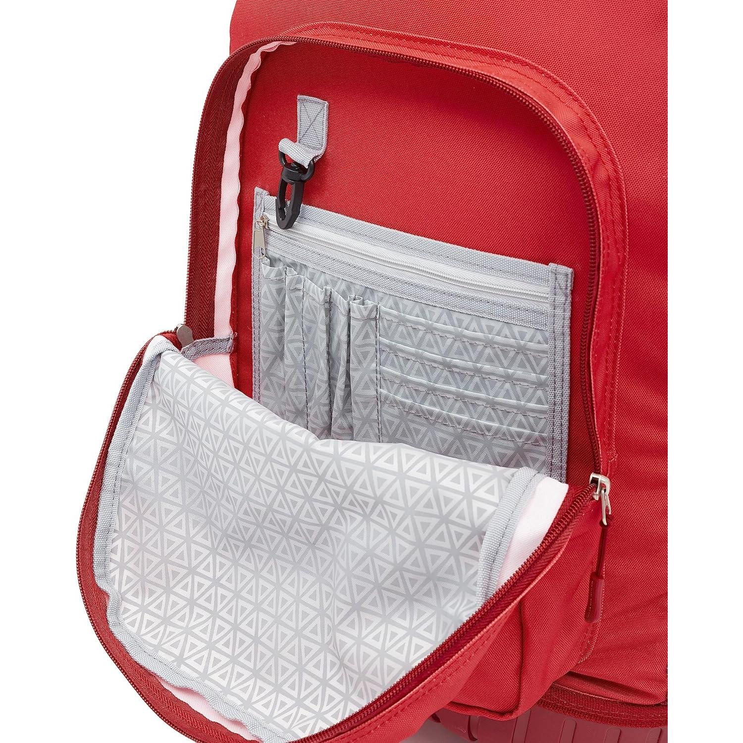 Mochila con ruedas Travelers Club 45.72 cm Roja