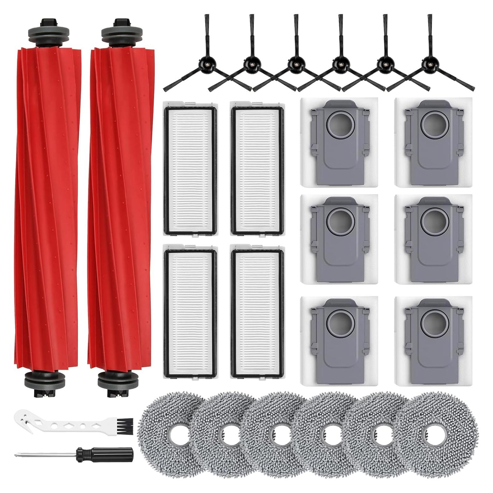 Kit de Accesorios 26PCS BTRSOLUS para Roborock Qrevo S/Plus/Pro
