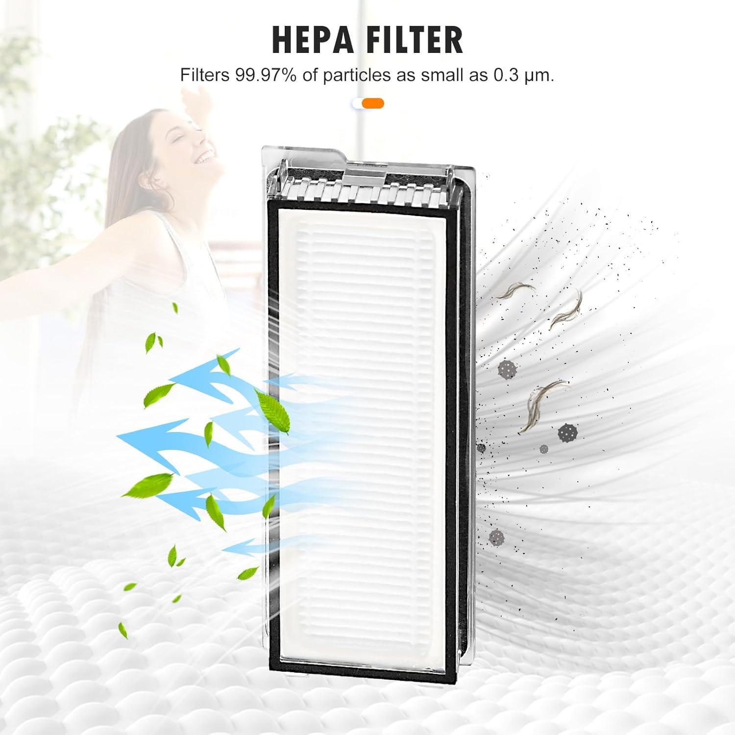 Kit de Accesorios 26PCS BTRSOLUS para Roborock Qrevo S/Plus/Pro