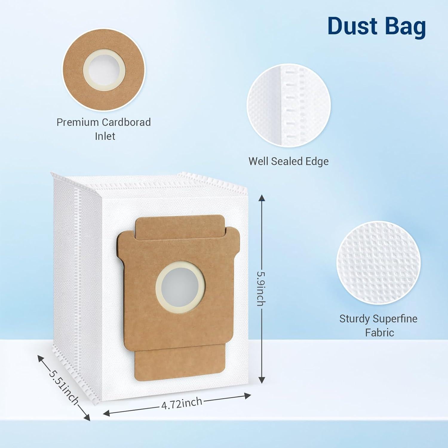 Kit de Repuestos Bluearks Q0520 para Aspiradora iRobot Roomba 2