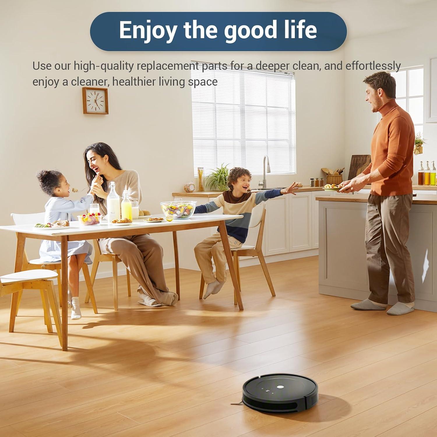 Kit de Repuestos Bluearks Q0520 para Aspiradora iRobot Roomba 2