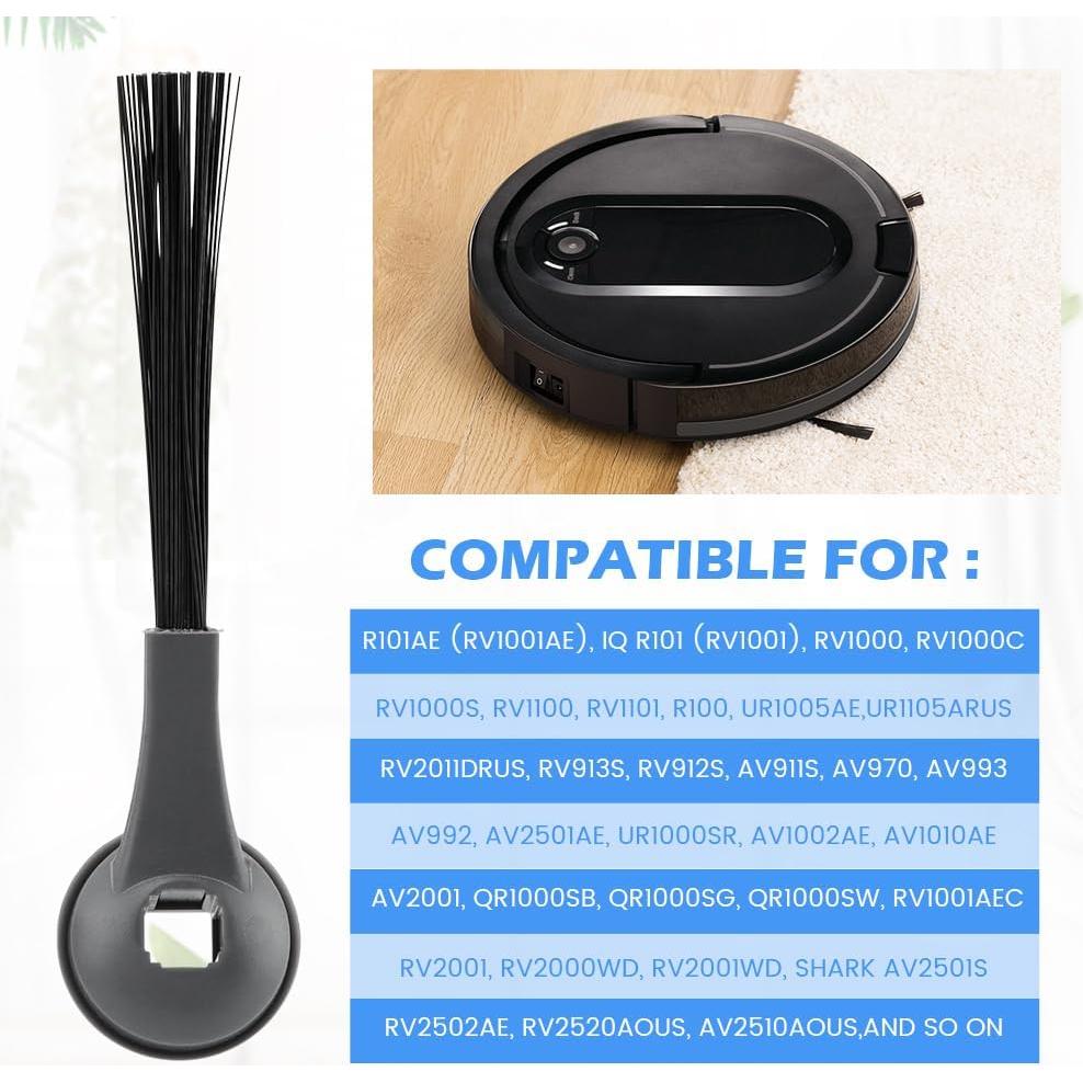 12 Cepillos Laterales de Repuesto Shark para Aspiradoras Robot