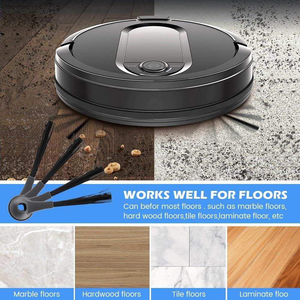 12 Cepillos Laterales de Repuesto Shark para Aspiradoras Robot