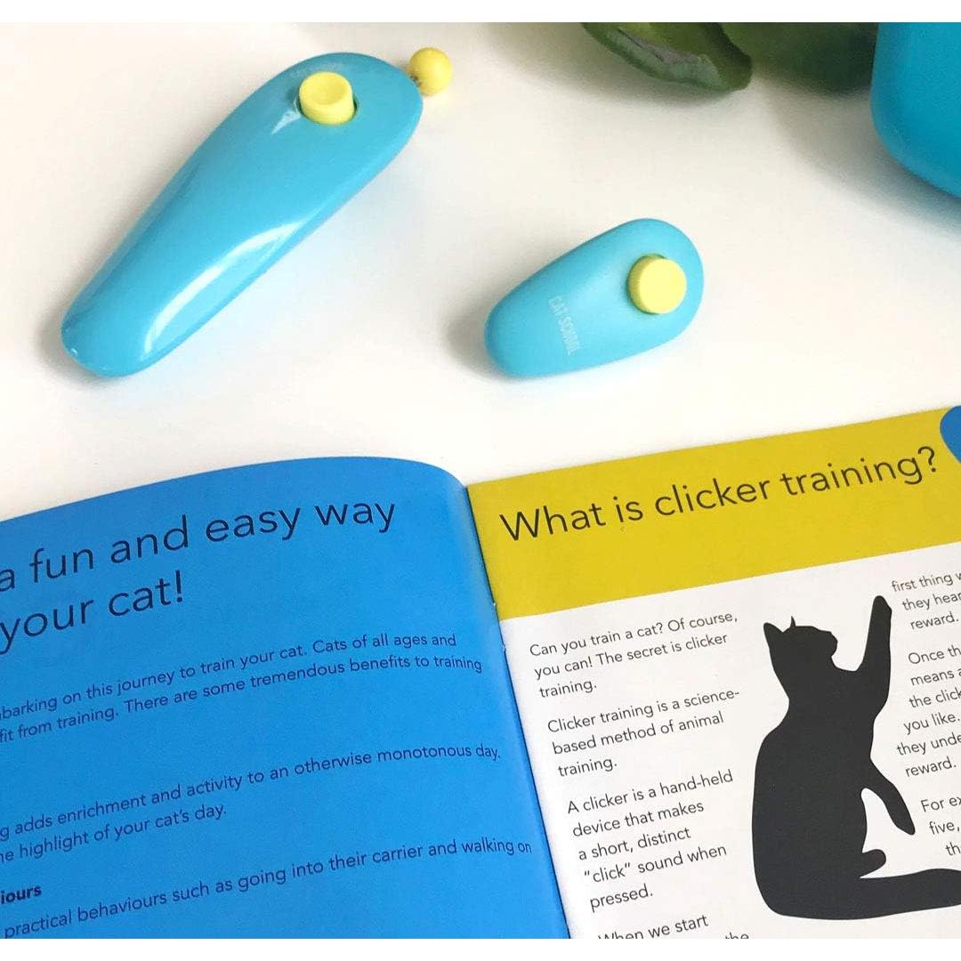 Kit de Entrenamiento para Gatos Cat School - Clicker y Vara de Objetivo
