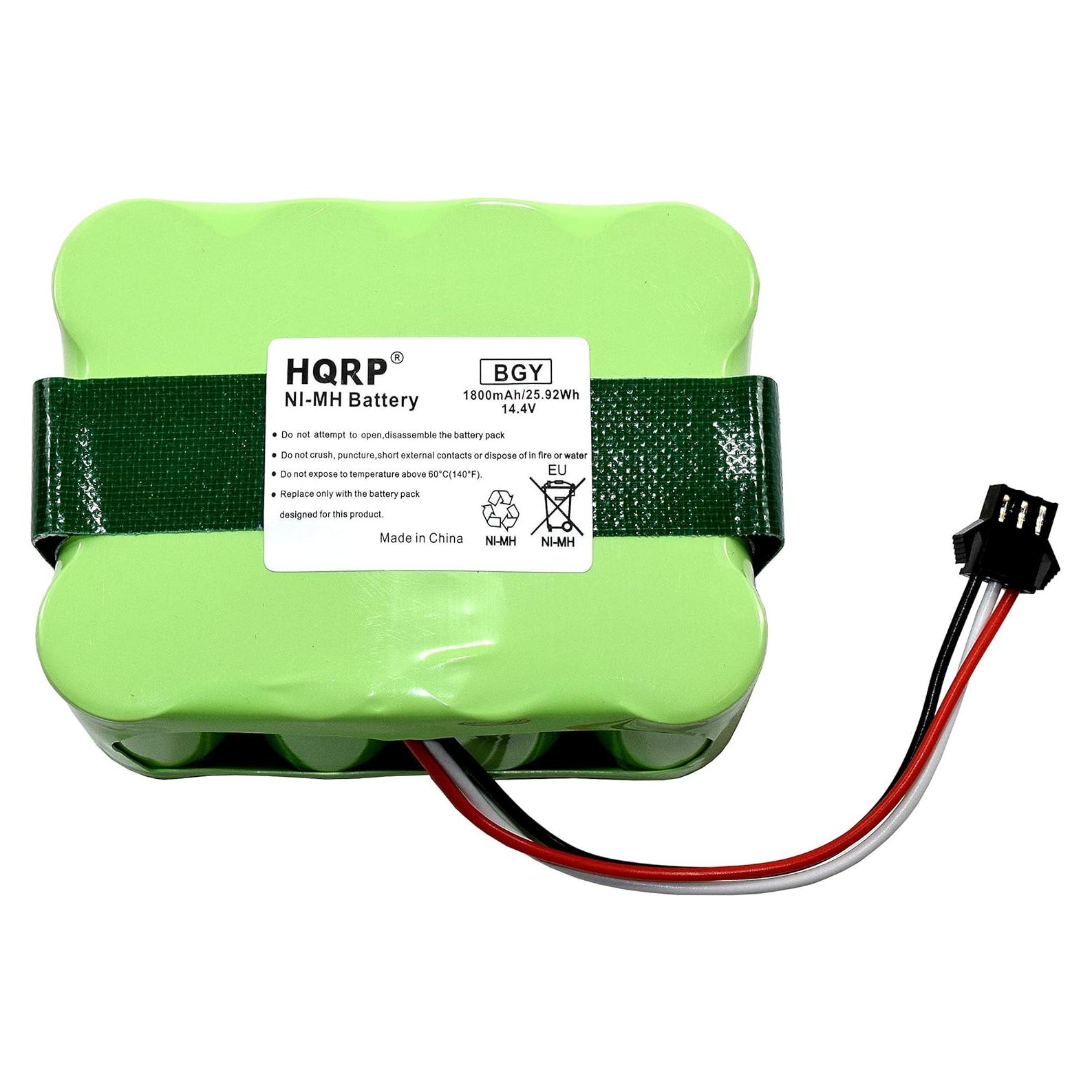 Batería Recargable HQRP 14.4V 1800mAh para bObsweep Bobi